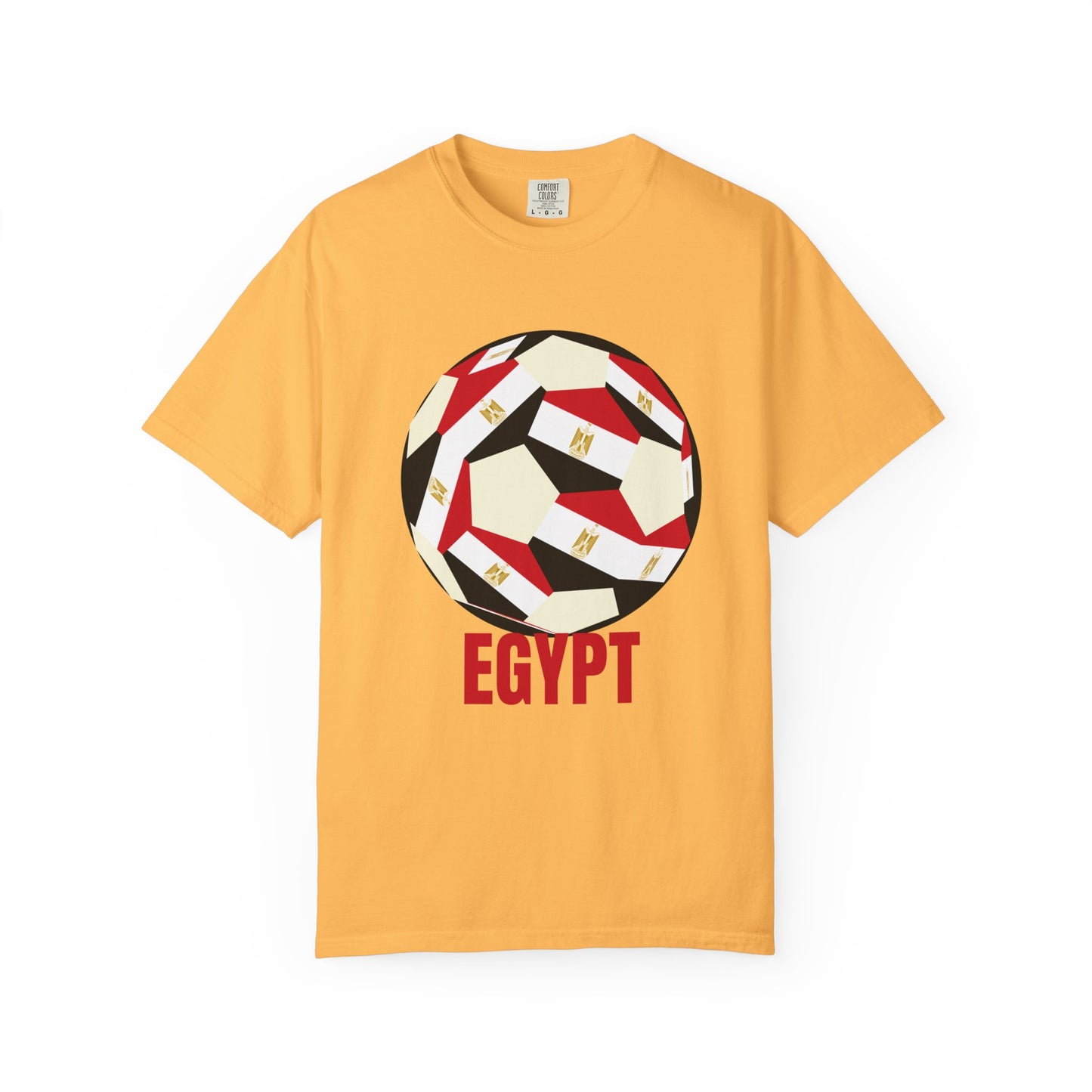 Egypt Fan Specialty Soccer Ball Design T Shirt