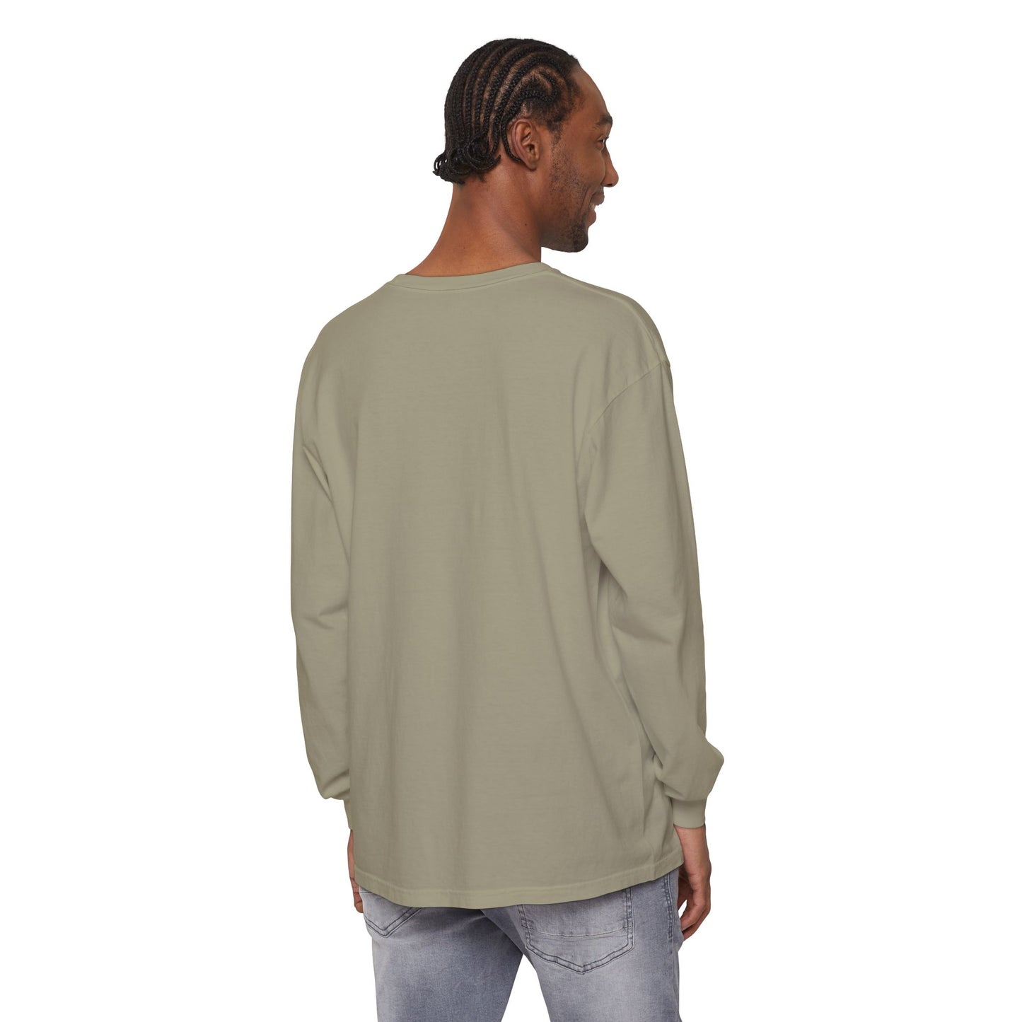 Bahamas Fan Specialty Soccer Ball Design Long Sleeve Tee