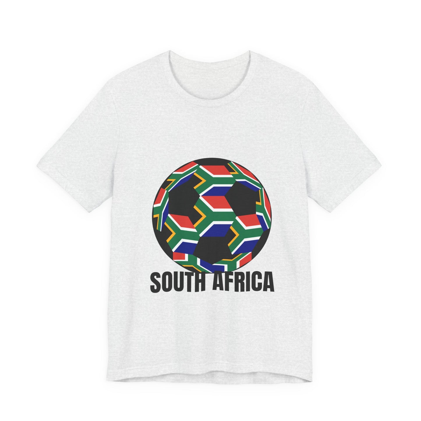 South Africa Fan Specialty Soccer Ball Design T Shirt