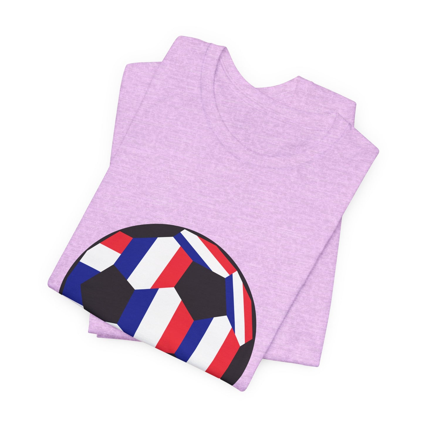 Francais Fan Specialty Soccer Ball Design T Shirt