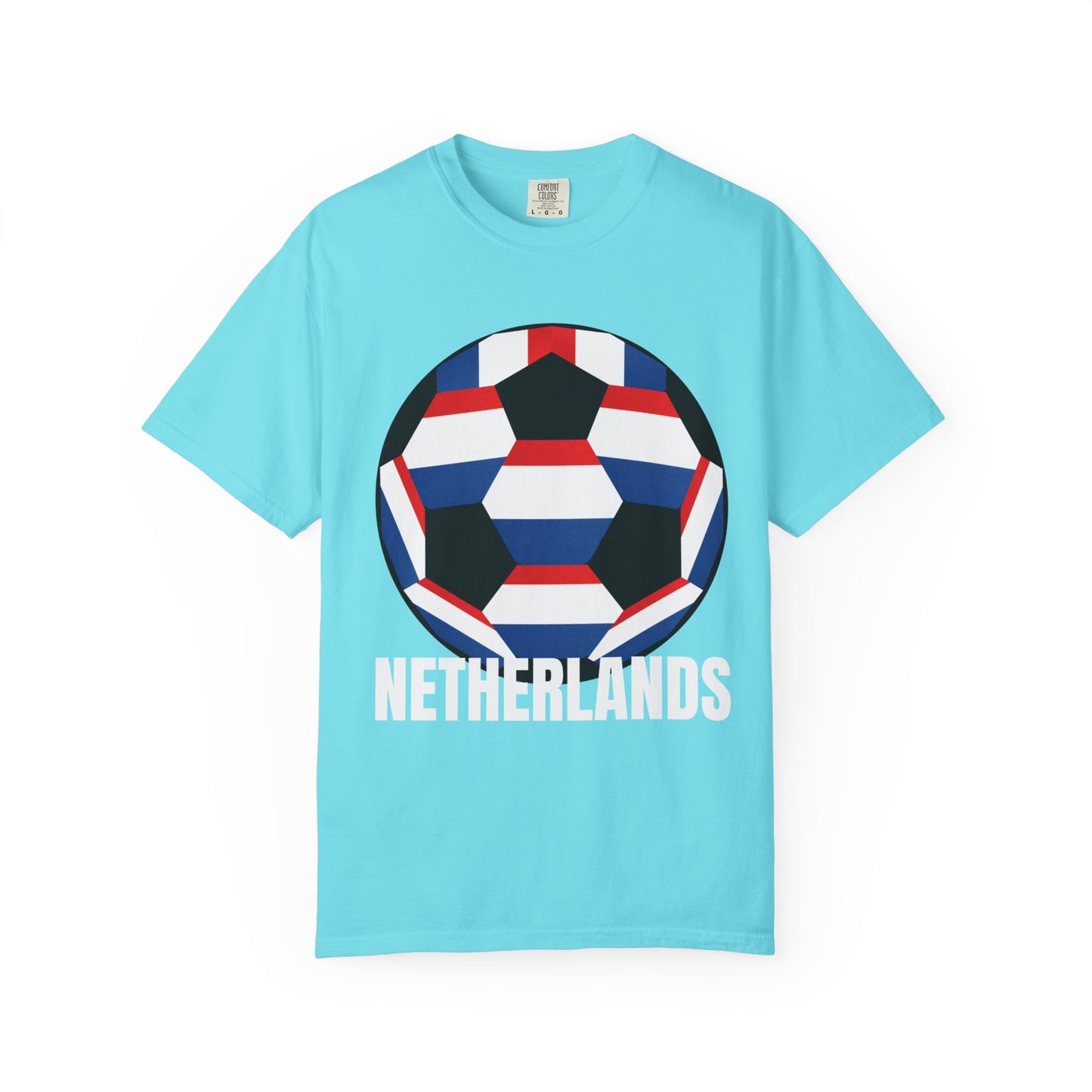 Netherlands Fan Specialty Soccer Ball Design T Shirt