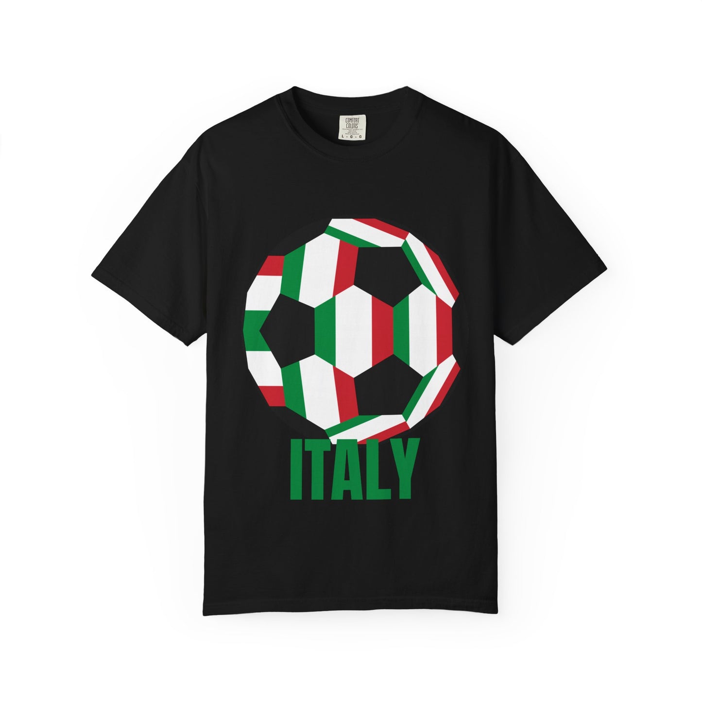 Italy Soccer Tee — Italian Flag Football Shirt