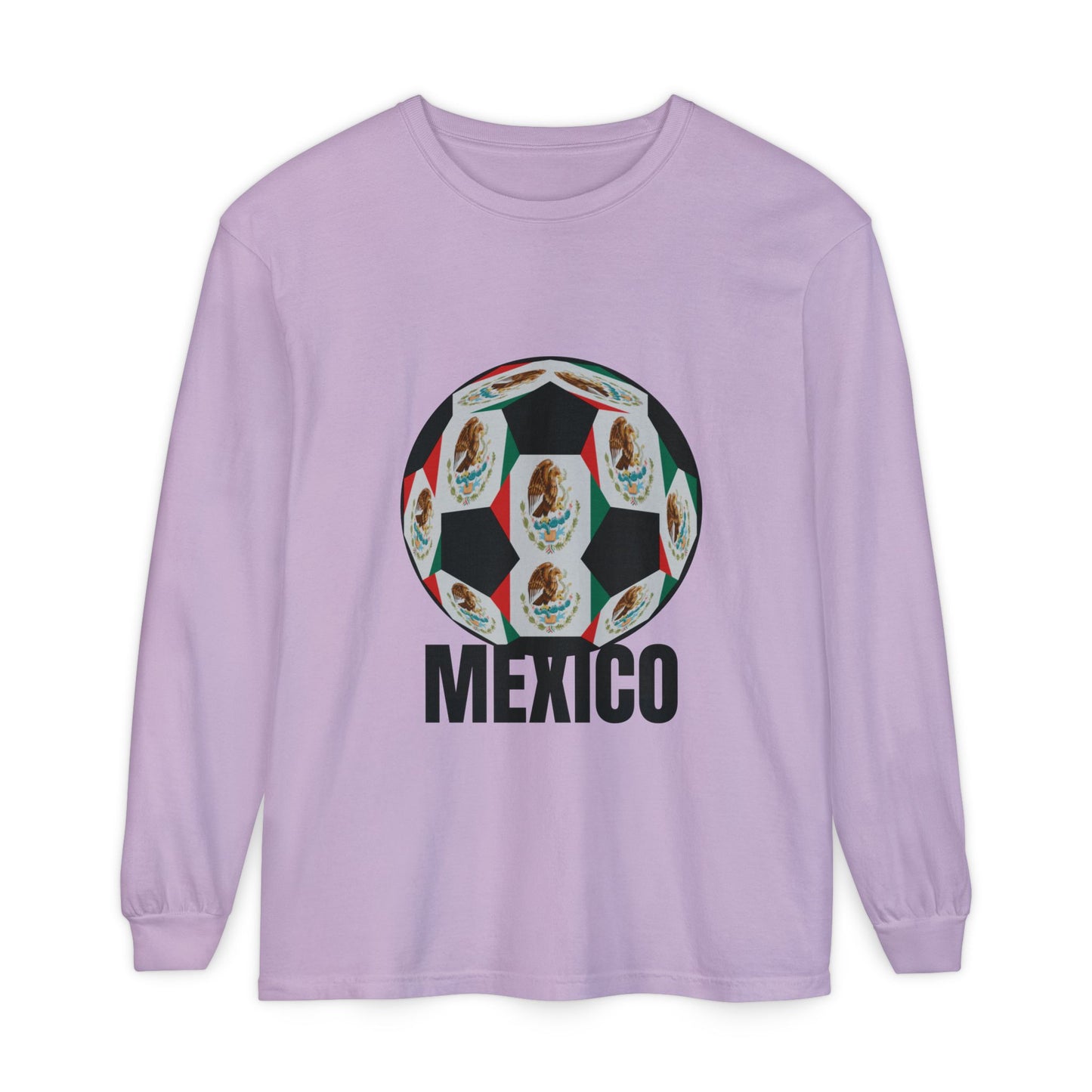 Fan Specialty Soccer Ball Design  Long Sleeve T-Shirt