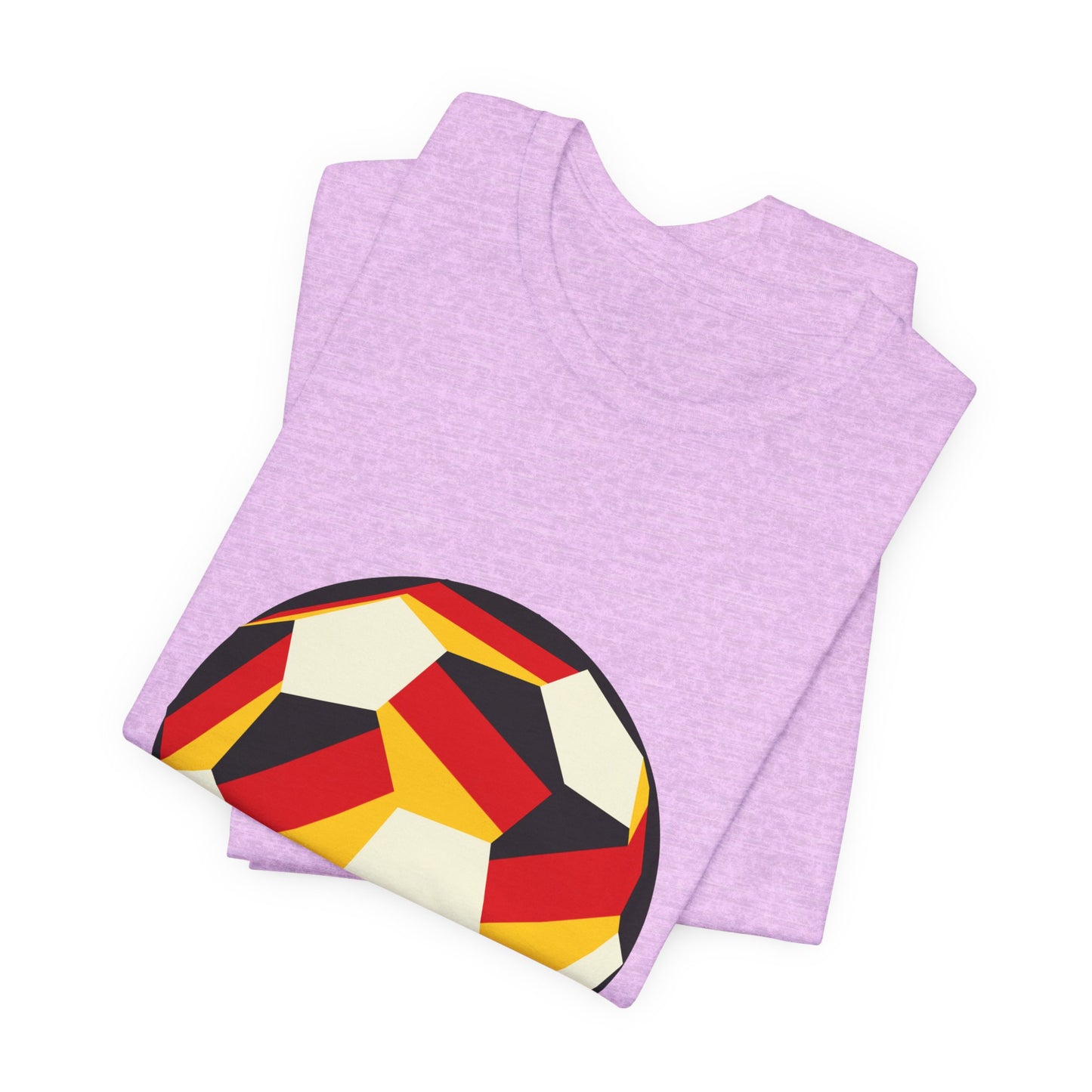 Deutschland Fan Specialty Soccer Ball Design T Shirt