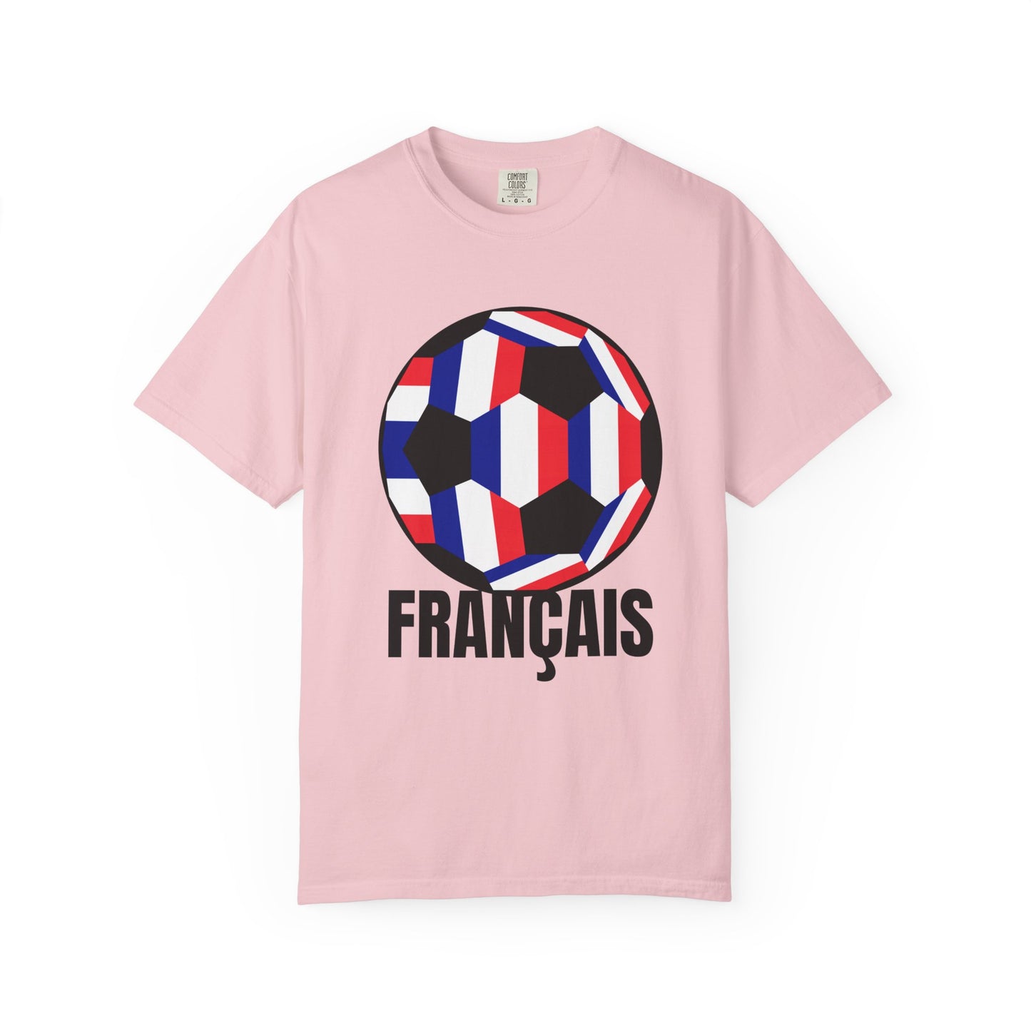 FRANÇAIS Fan Specialty Soccer Ball Design T Shirt