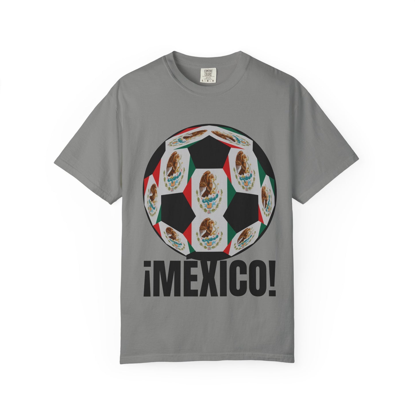 ¡MEXICO!  Fan Specialty Soccer Ball Design T Shirt