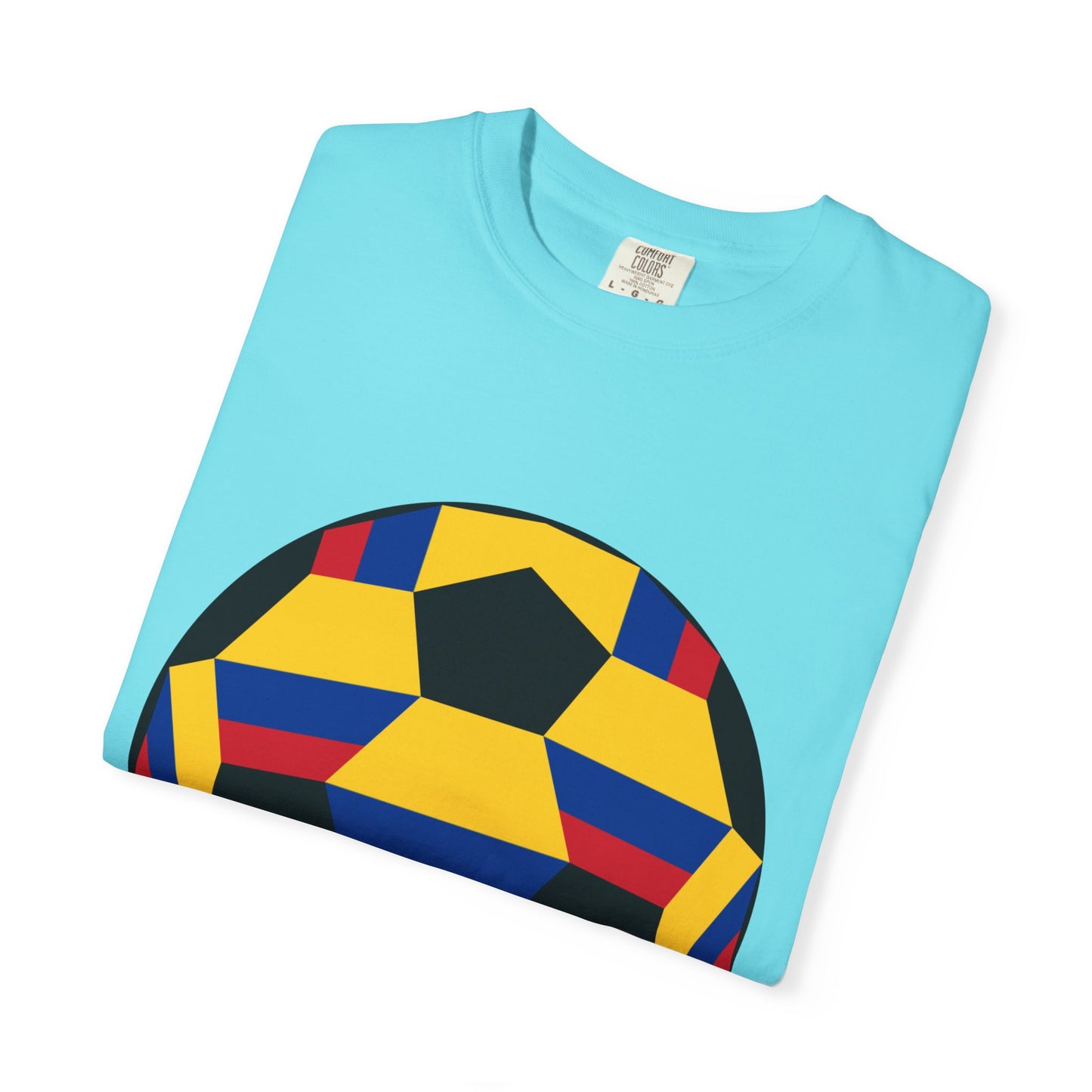 Columbia Fan Specialty Soccer Ball Design T Shirt