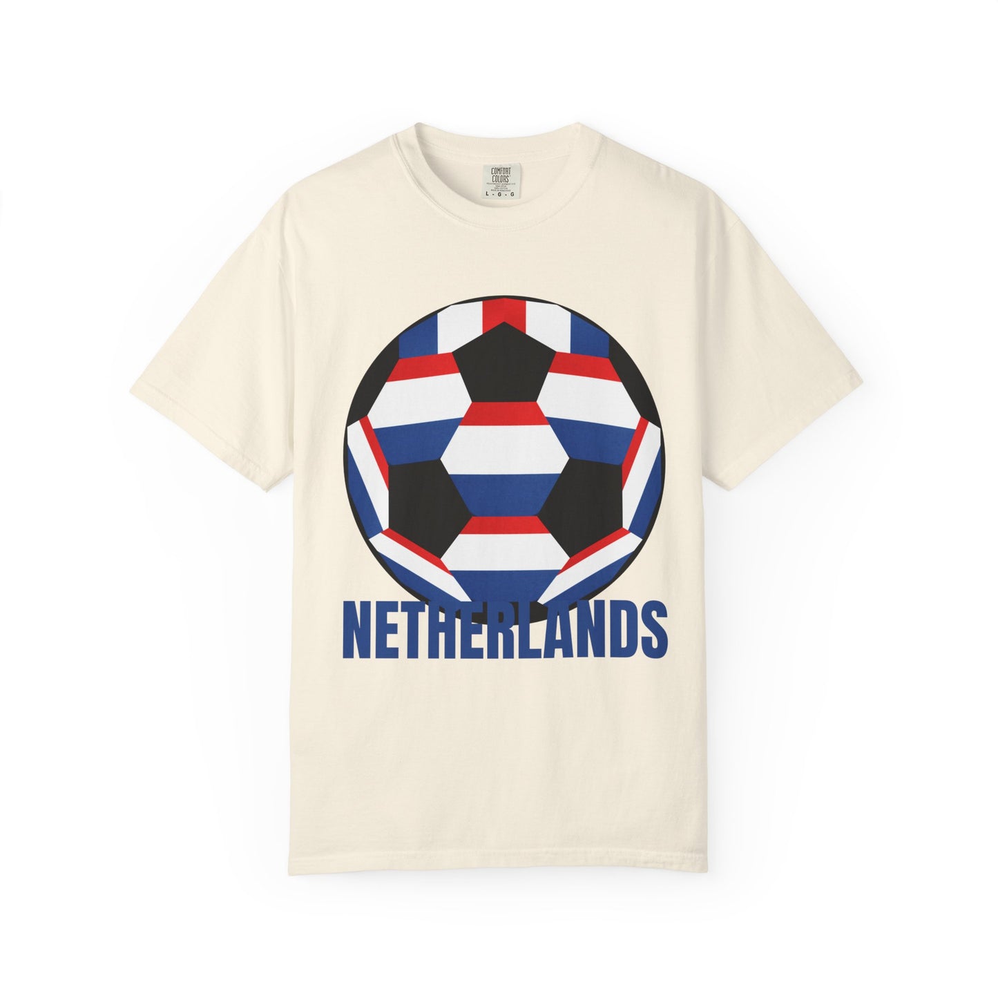Netherlands Fan Specialty Soccer Ball Design T Shirt