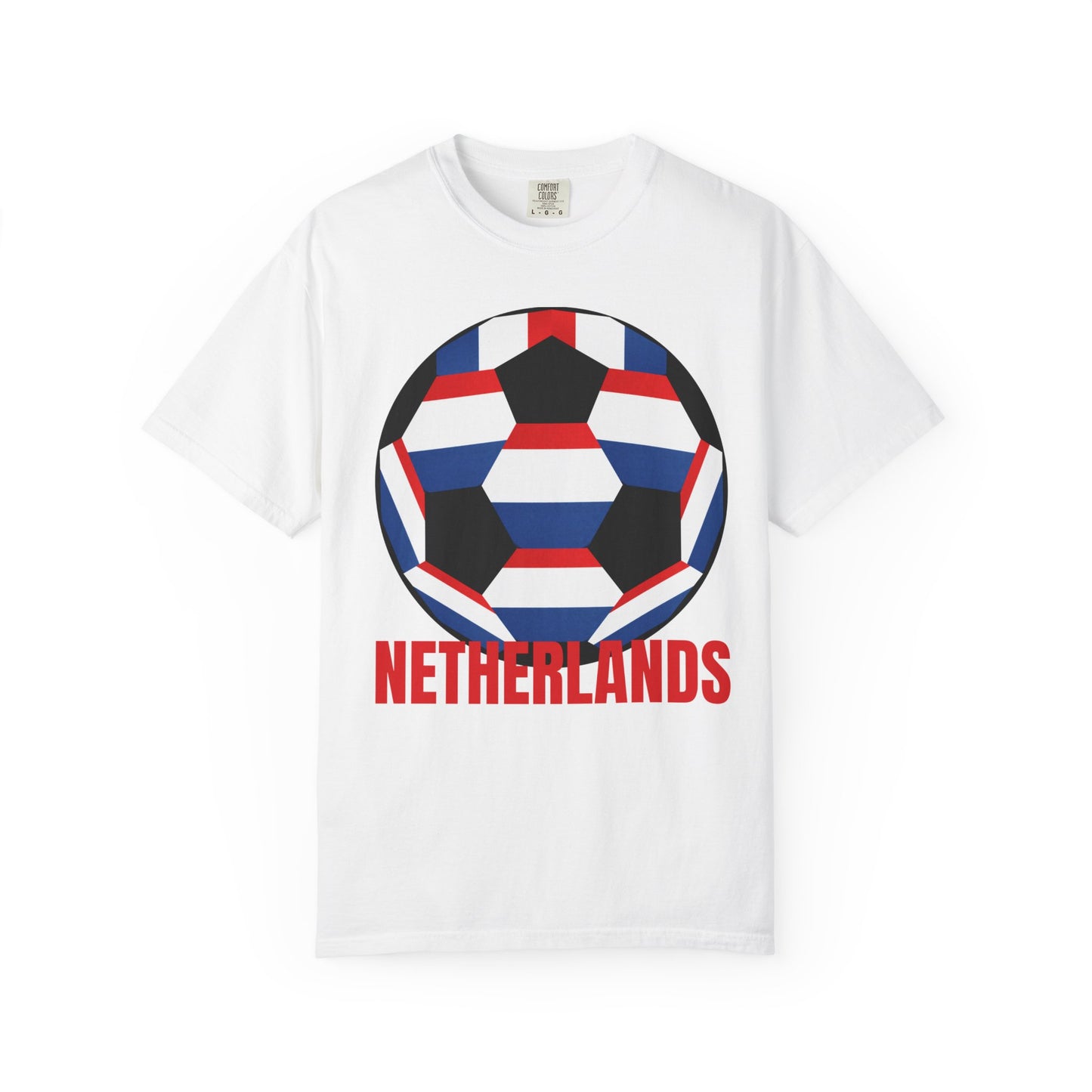 Netherlands Fan Specialty Soccer Ball Design T Shirt