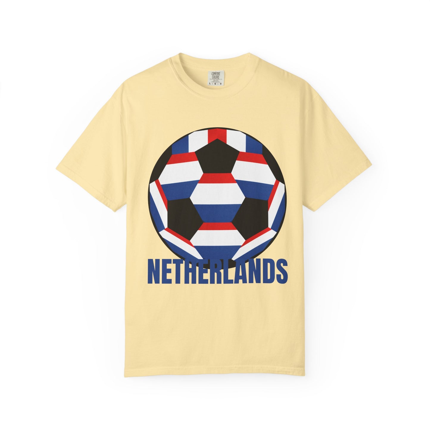Netherlands Fan Specialty Soccer Ball Design T Shirt