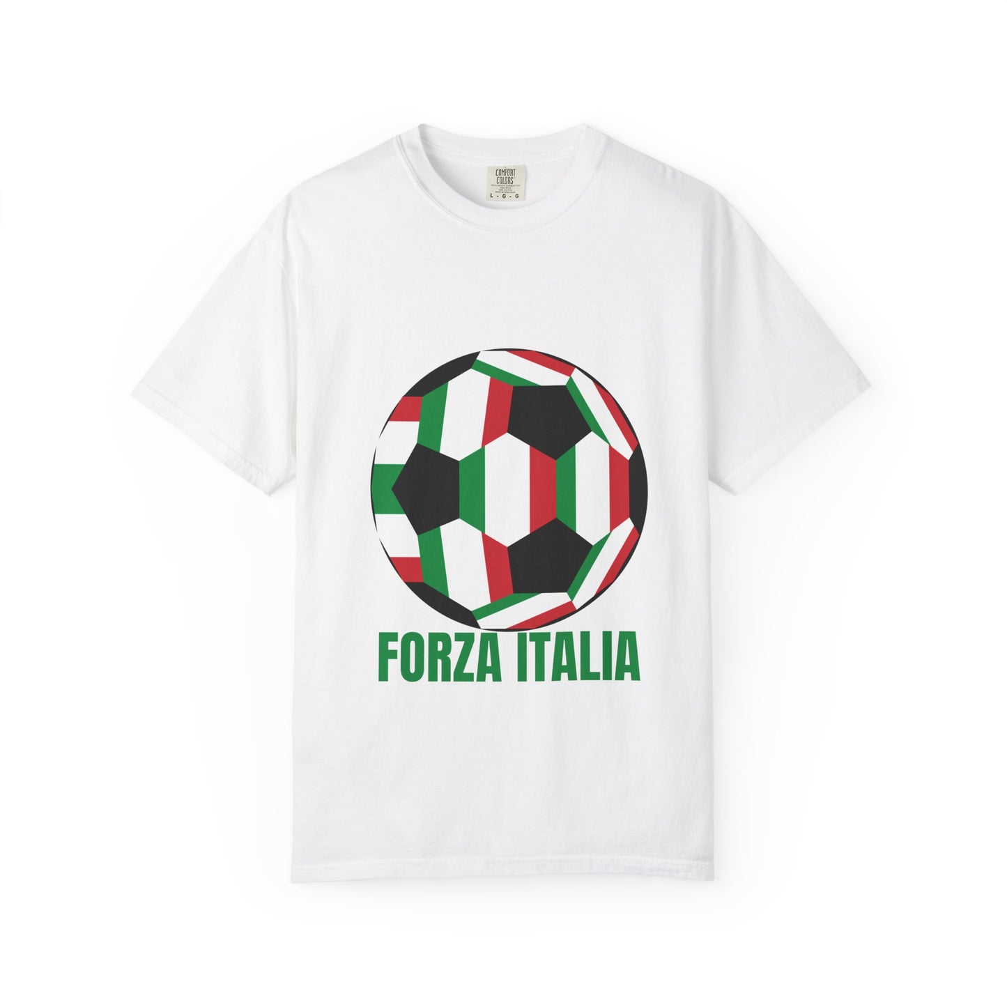 Forza Italia Fan Specialty Soccer Ball Design T Shirt