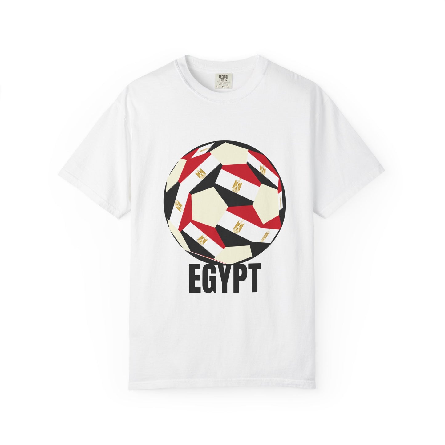 Egypt Fan Specialty Soccer Ball Design T Shirt