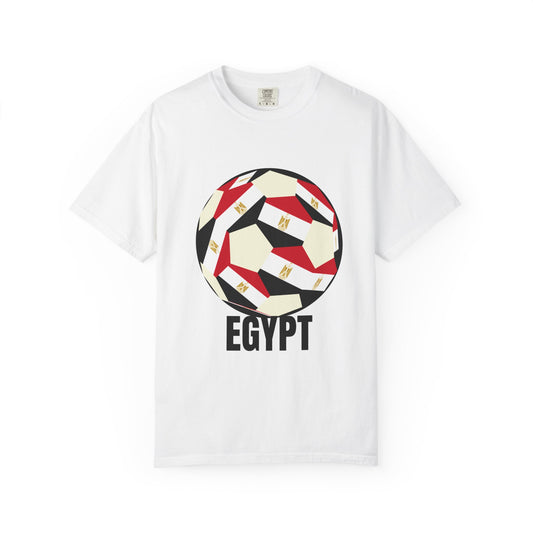 Egypt Fan Specialty Soccer Ball Design T Shirt