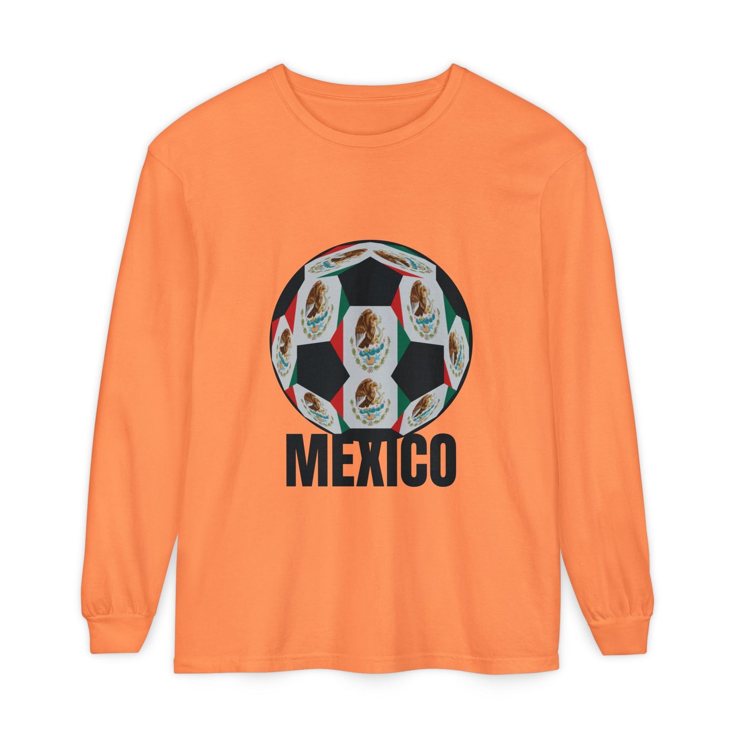 Fan Specialty Soccer Ball Design  Long Sleeve T-Shirt