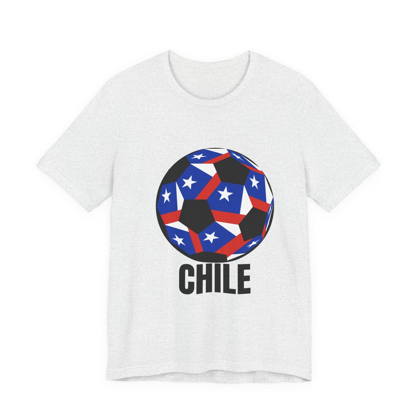 Chile Fan Specialty Soccer Ball Design T Shirt