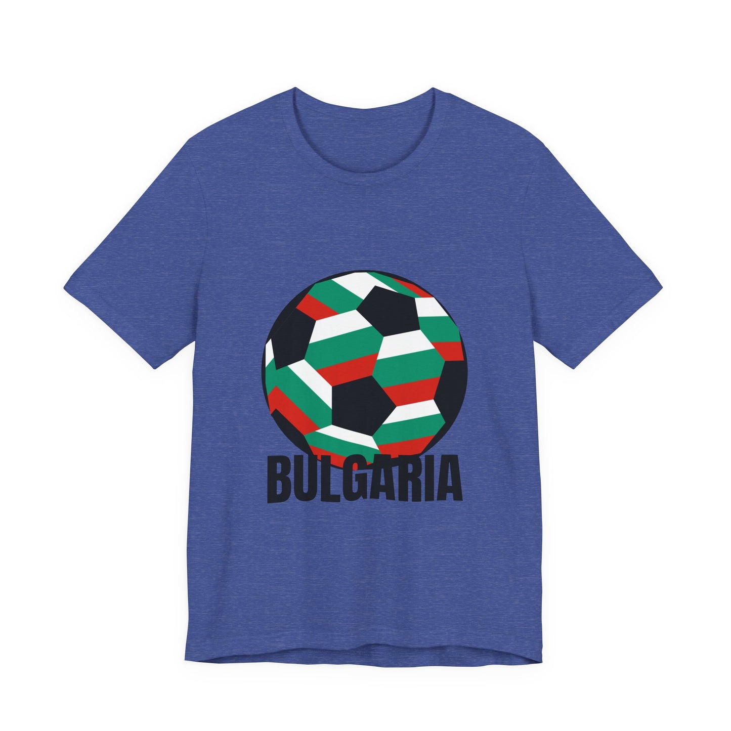Bulgaria Fan Specialty Soccer Ball Design T Shirt