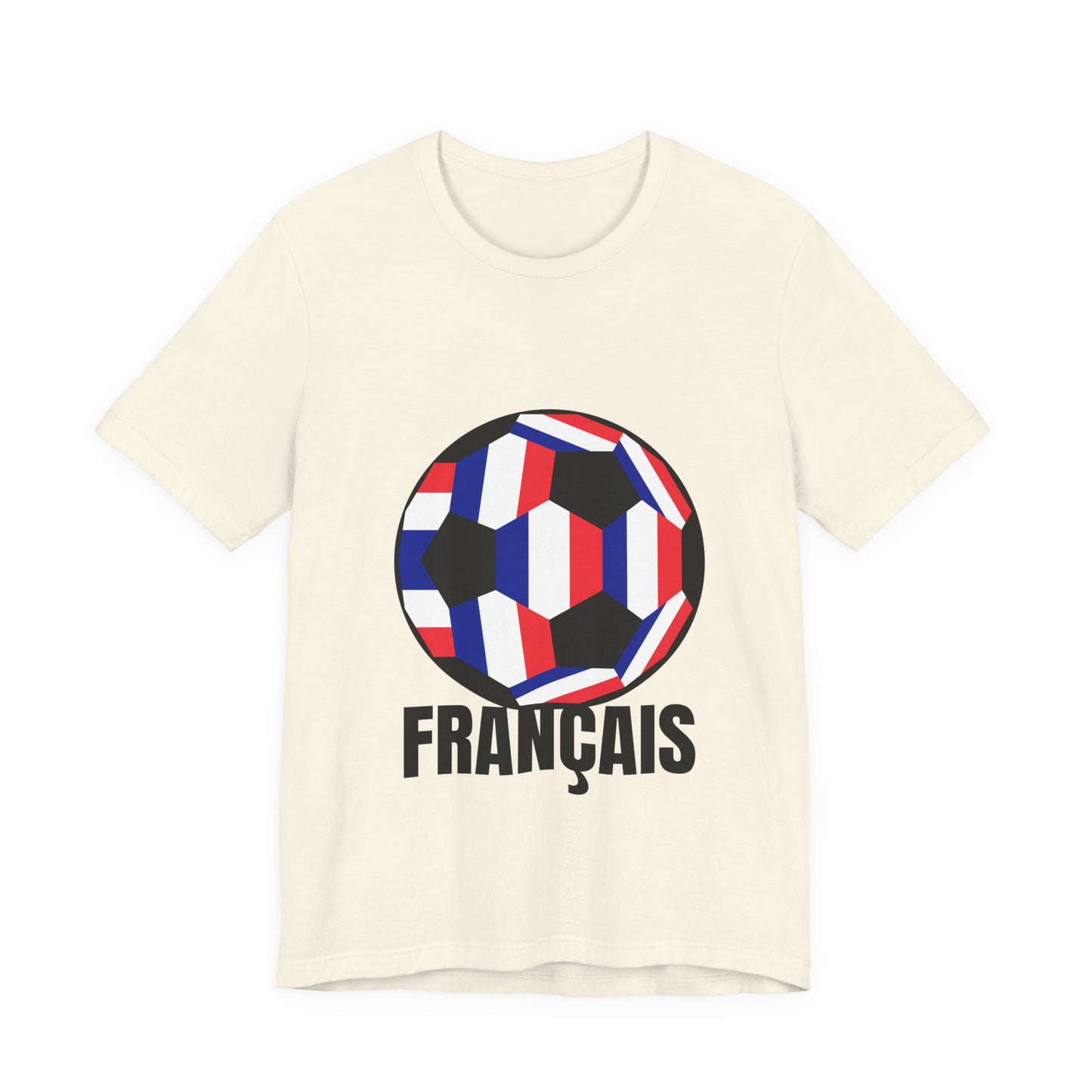 Francais Fan Specialty Soccer Ball Design T Shirt