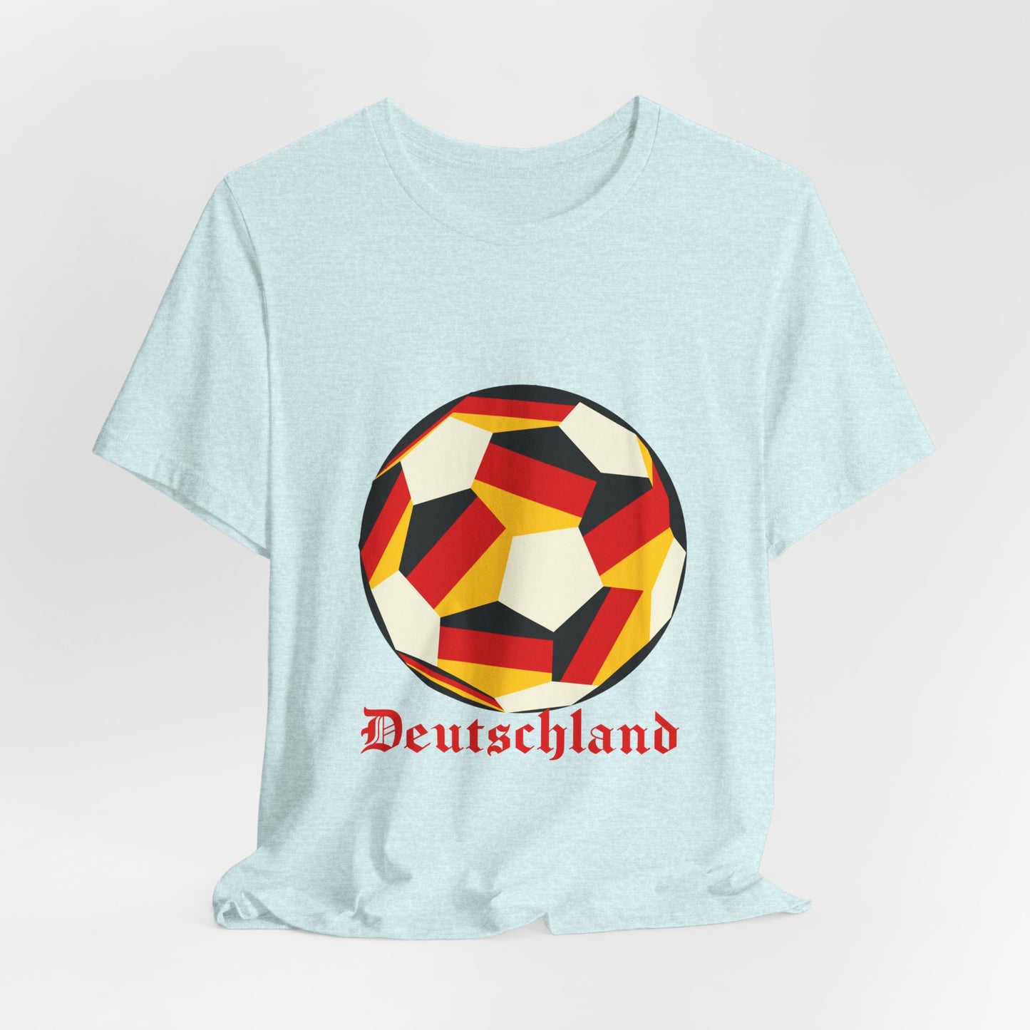 Deutschland Fan Specialty Soccer Ball Design T Shirt