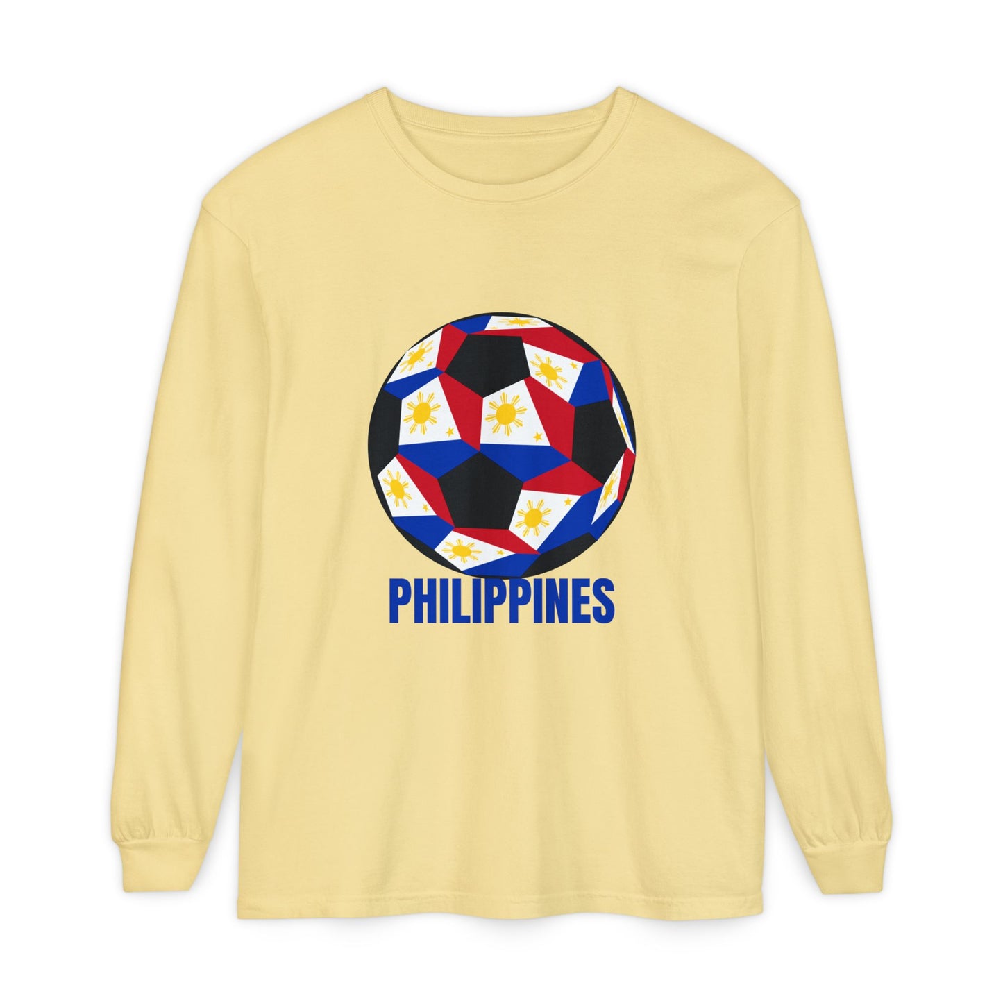 Philippines Fan Specialty Soccer Ball Design Long Sleeve