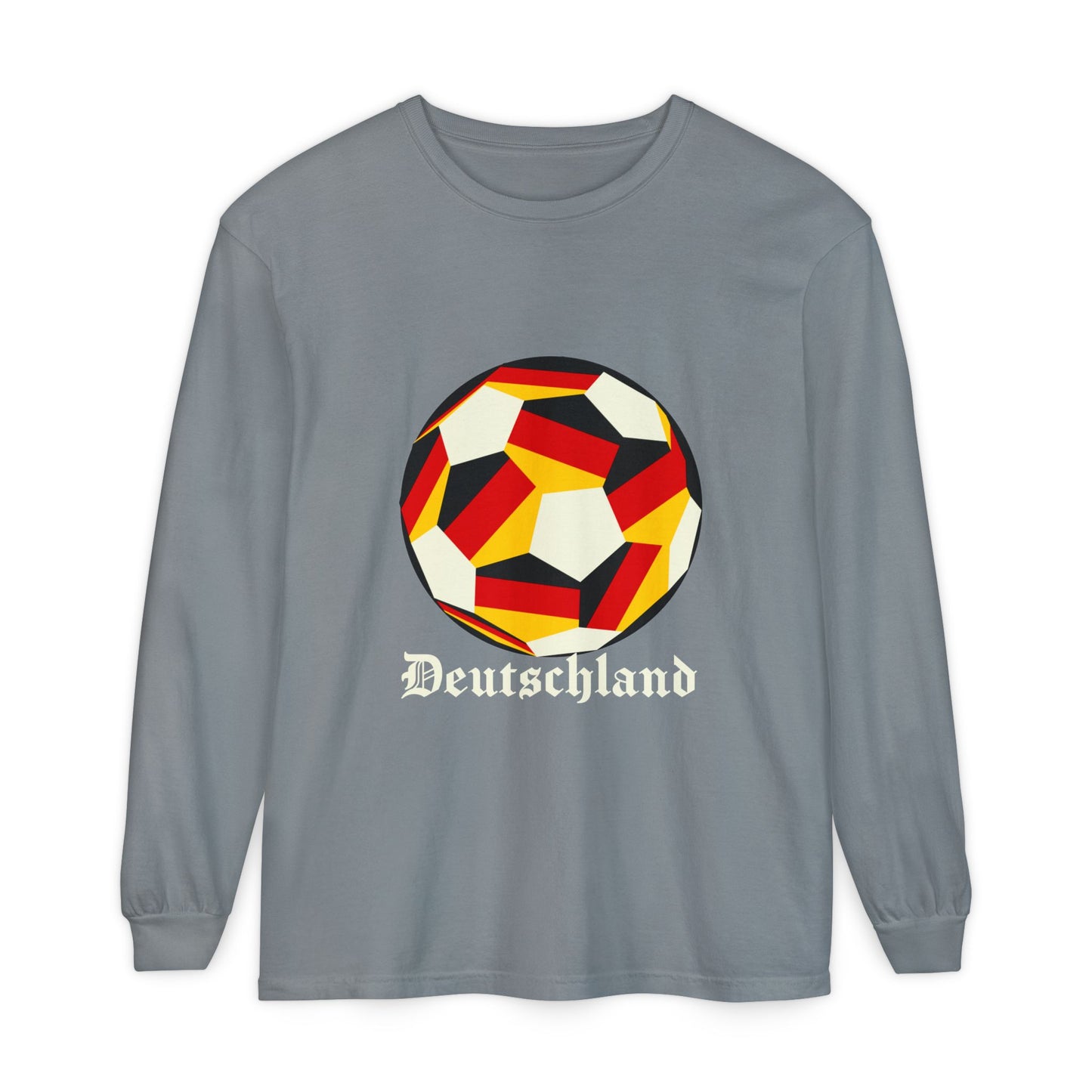 Germany Fan Specialty Soccer Ball Design Long Sleeve
