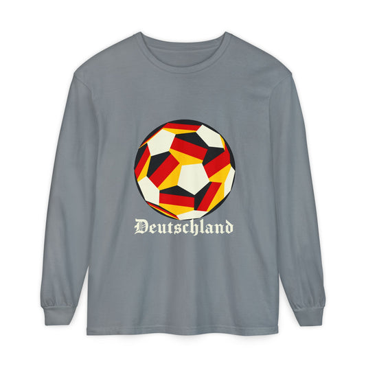 Germany Fan Specialty Soccer Ball Design Long Sleeve