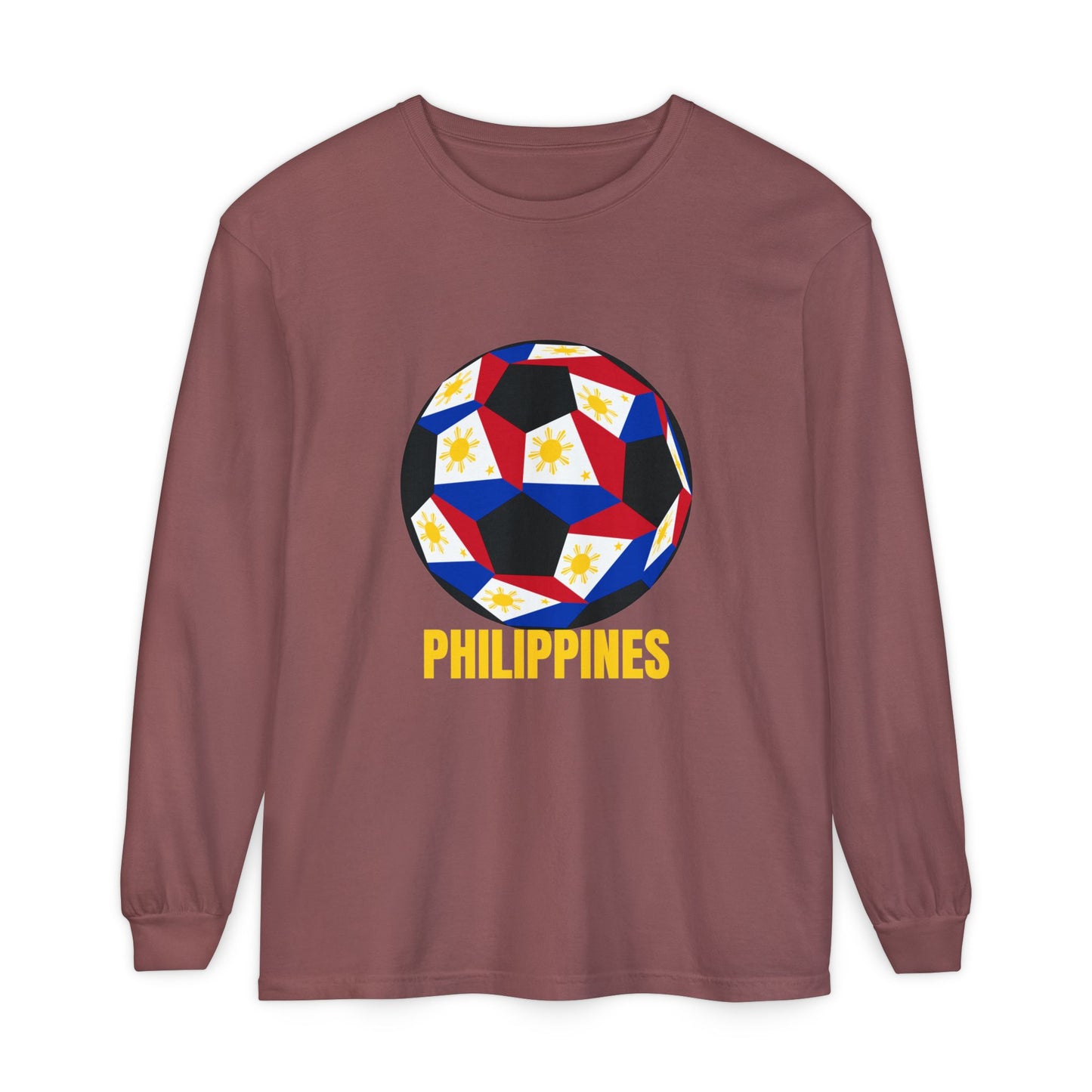 Philippines Fan Specialty Soccer Ball Design Long Sleeve