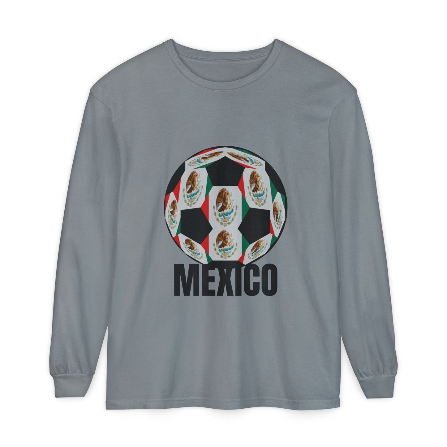 Fan Specialty Soccer Ball Design  Long Sleeve T-Shirt