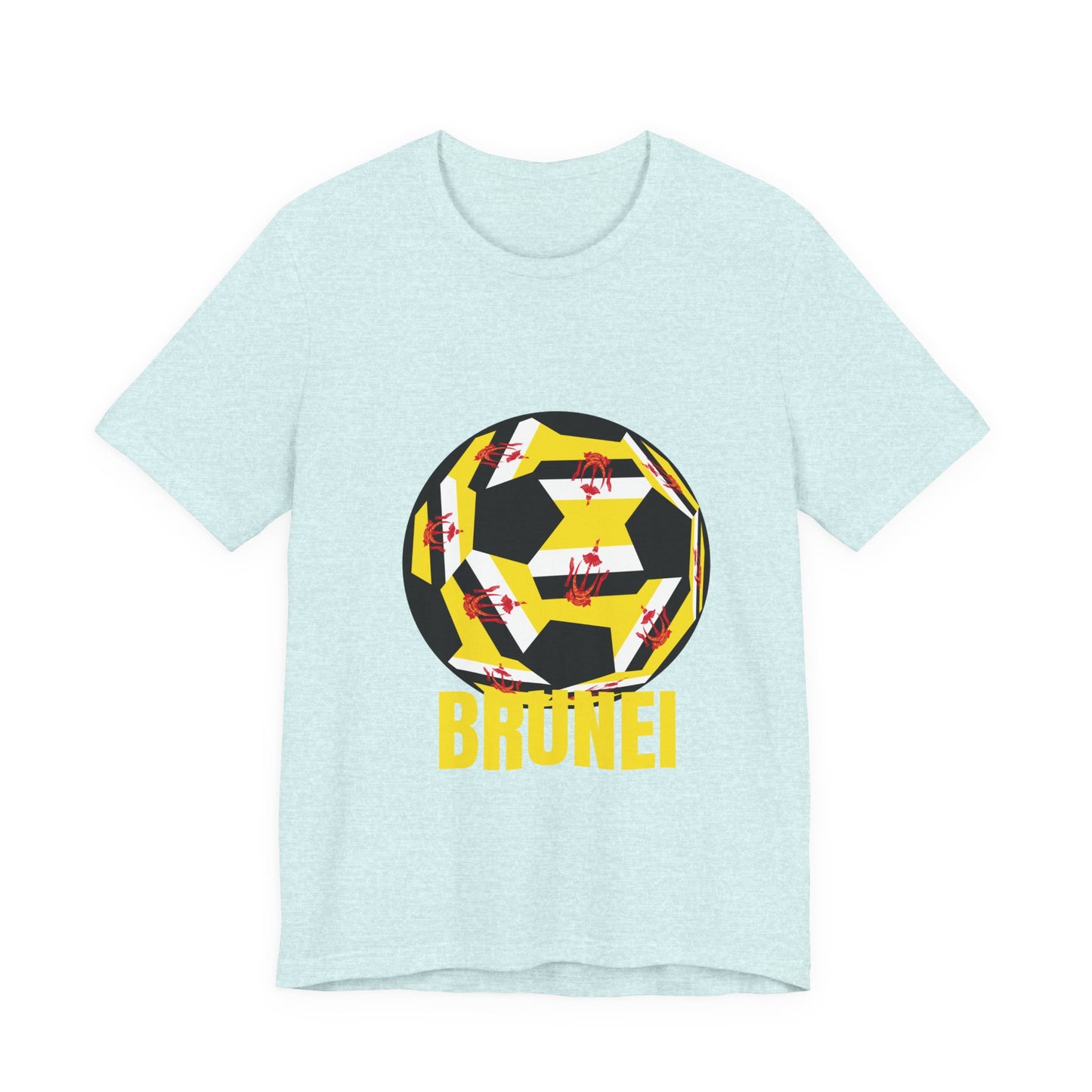 Brunei Fan Specialty Soccer Ball Design T Shirt