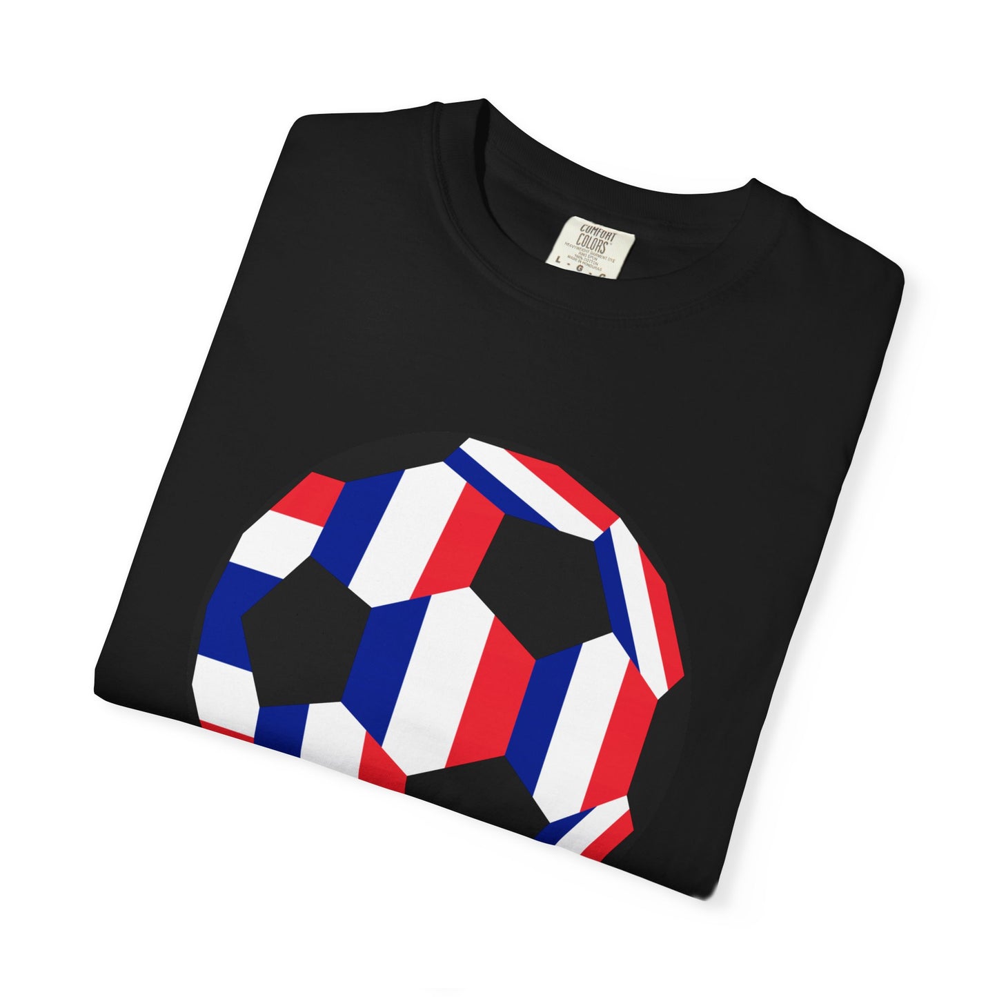 FRANÇAIS Fan Specialty Soccer Ball Design T Shirt
