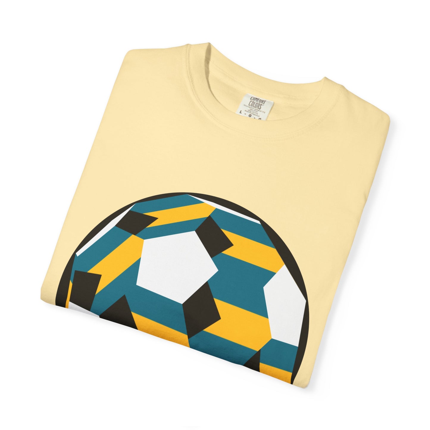 Bahamas Fan Specialty Soccer Ball Design T Shirt