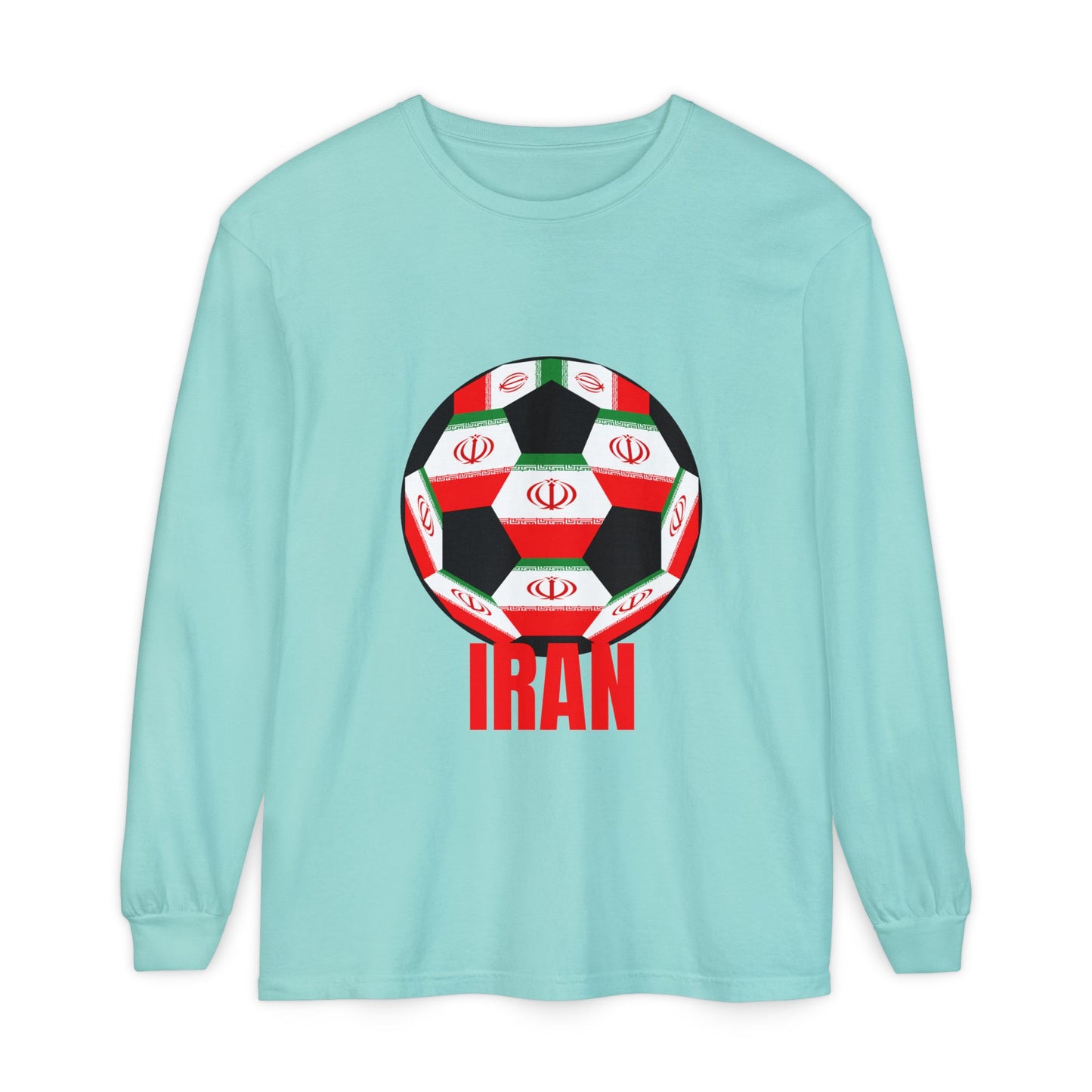 Iran Fan Specialty Soccer Ball Design Long Sleeve