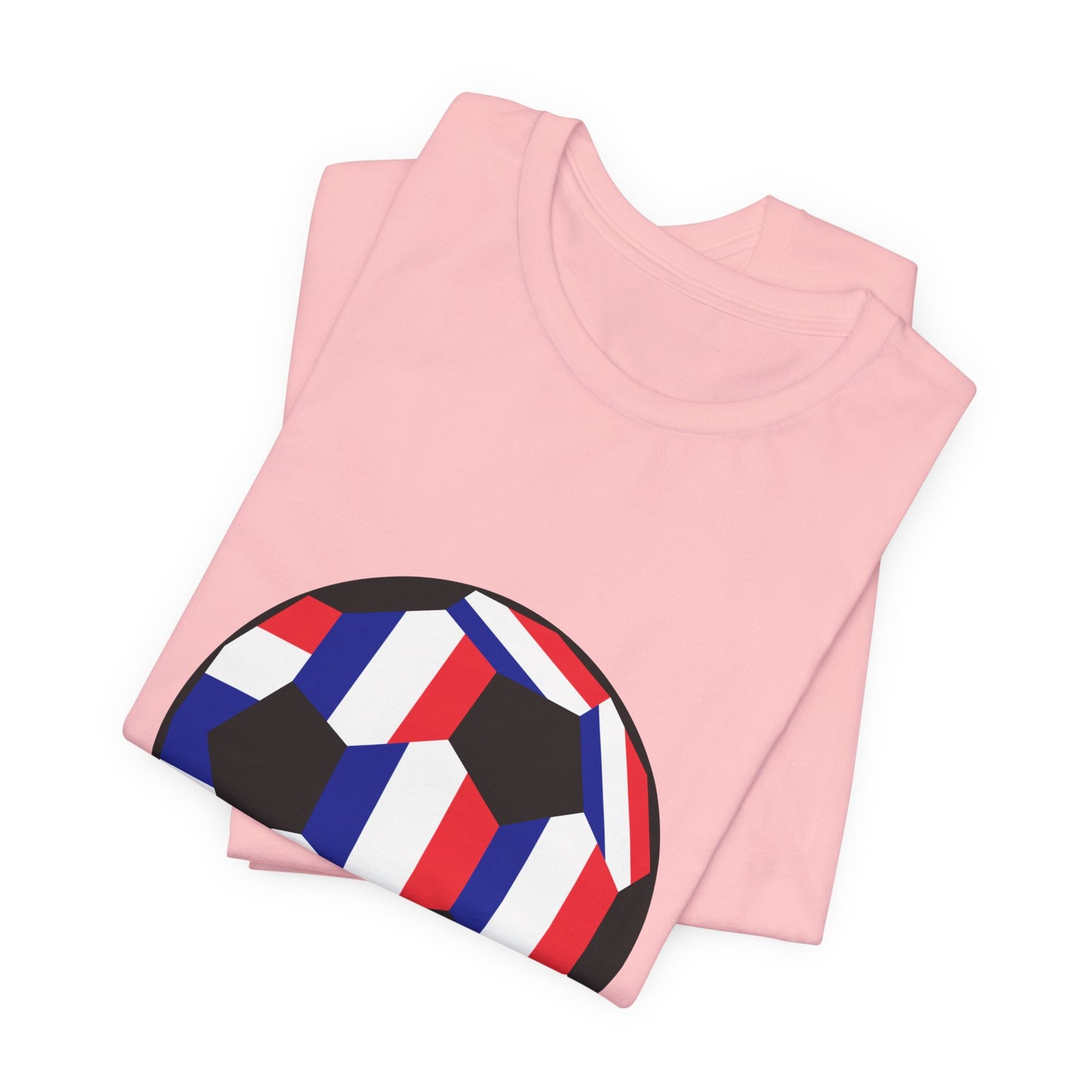 Francais Fan Specialty Soccer Ball Design T Shirt