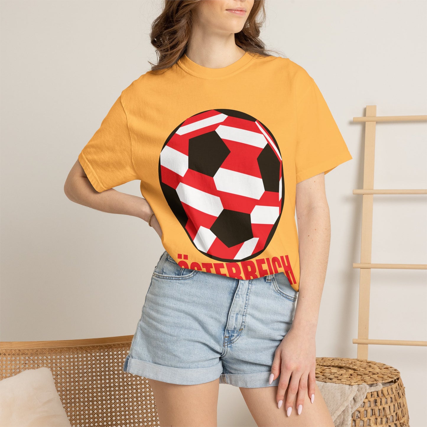 Austria Fußball T-Shirt – Österreich Soccer Ball Graphic Tee