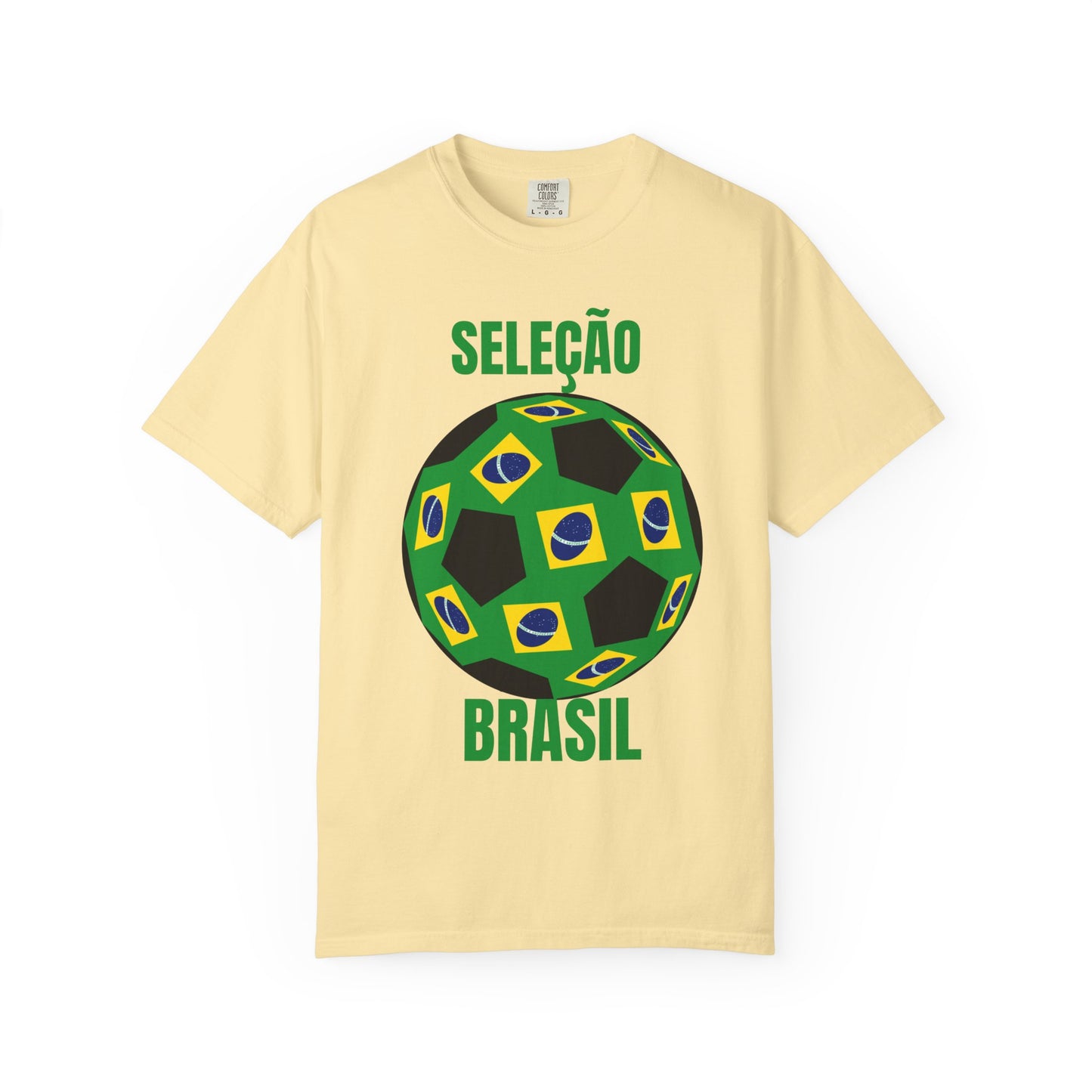 SELEÇÃO BRASIL  Fan Specialty Soccer Ball Design T Shirt
