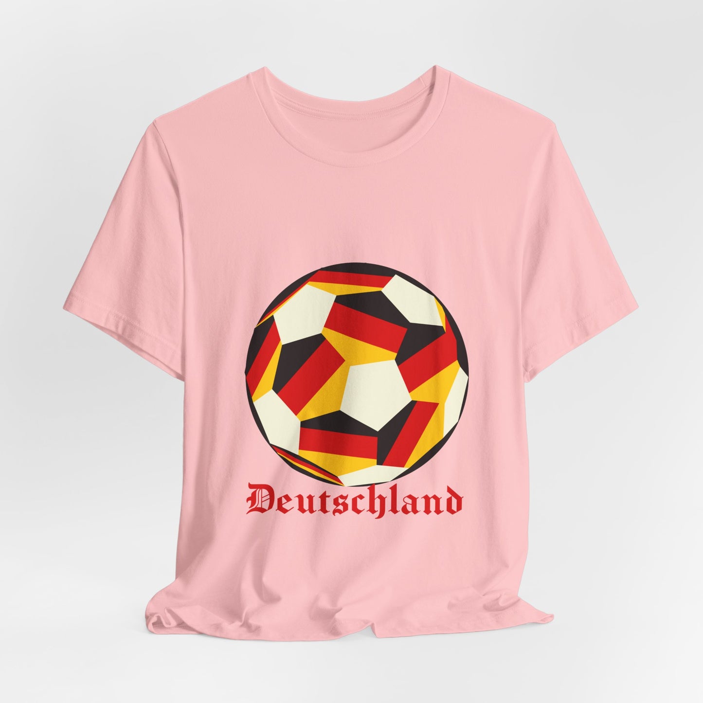 Deutschland Fan Specialty Soccer Ball Design T Shirt