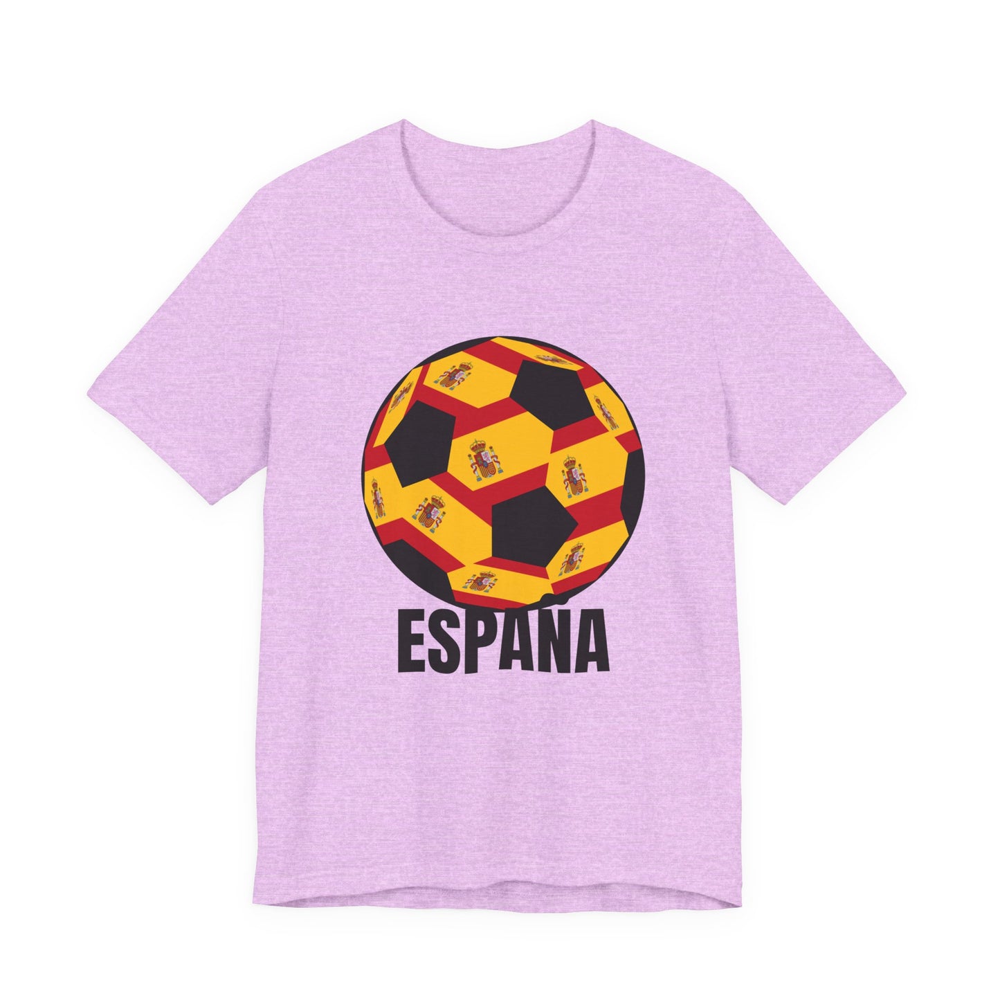 Spanish Fan España T-Shirt Black Text