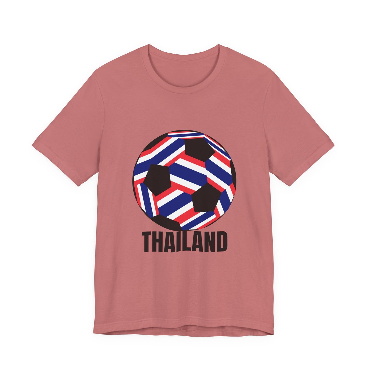 Thailand Fan Specialty Soccer Ball Design T Shirt