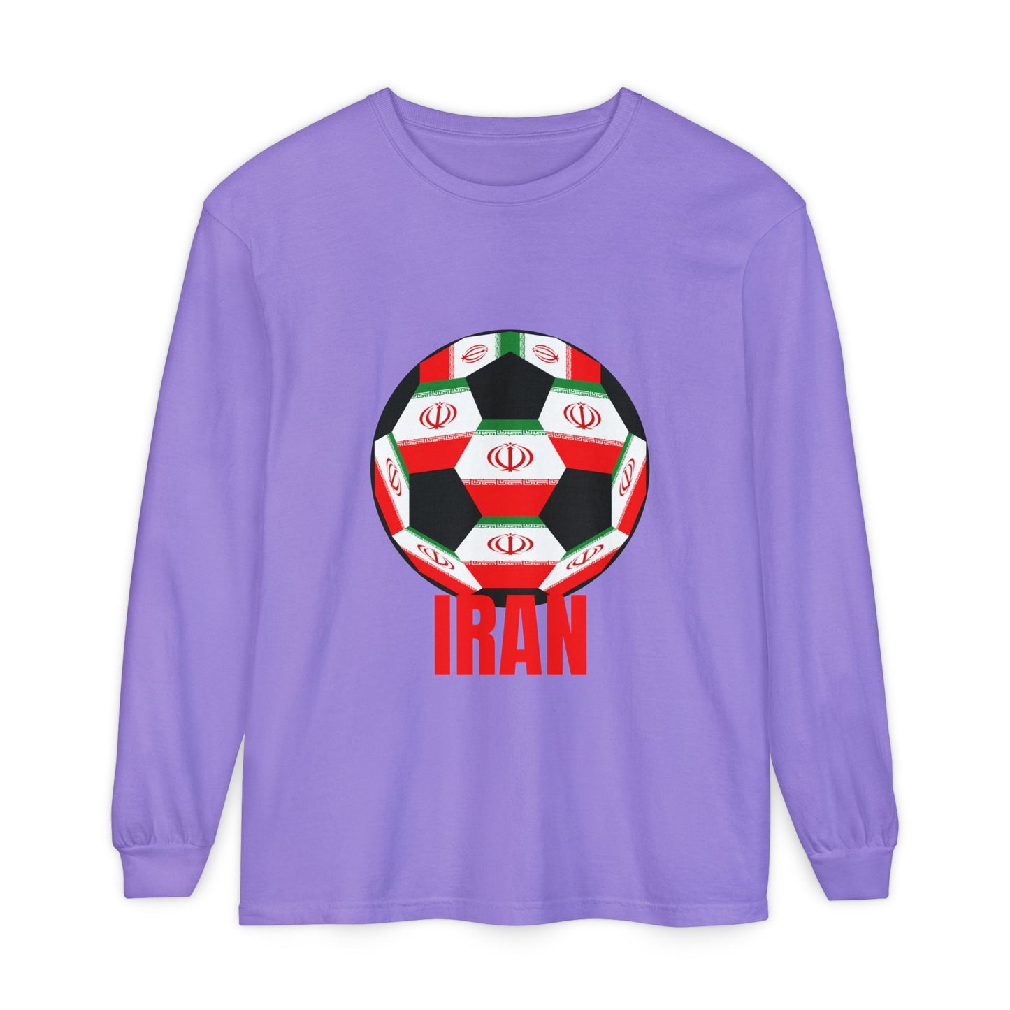 Iran Fan Specialty Soccer Ball Design Long Sleeve