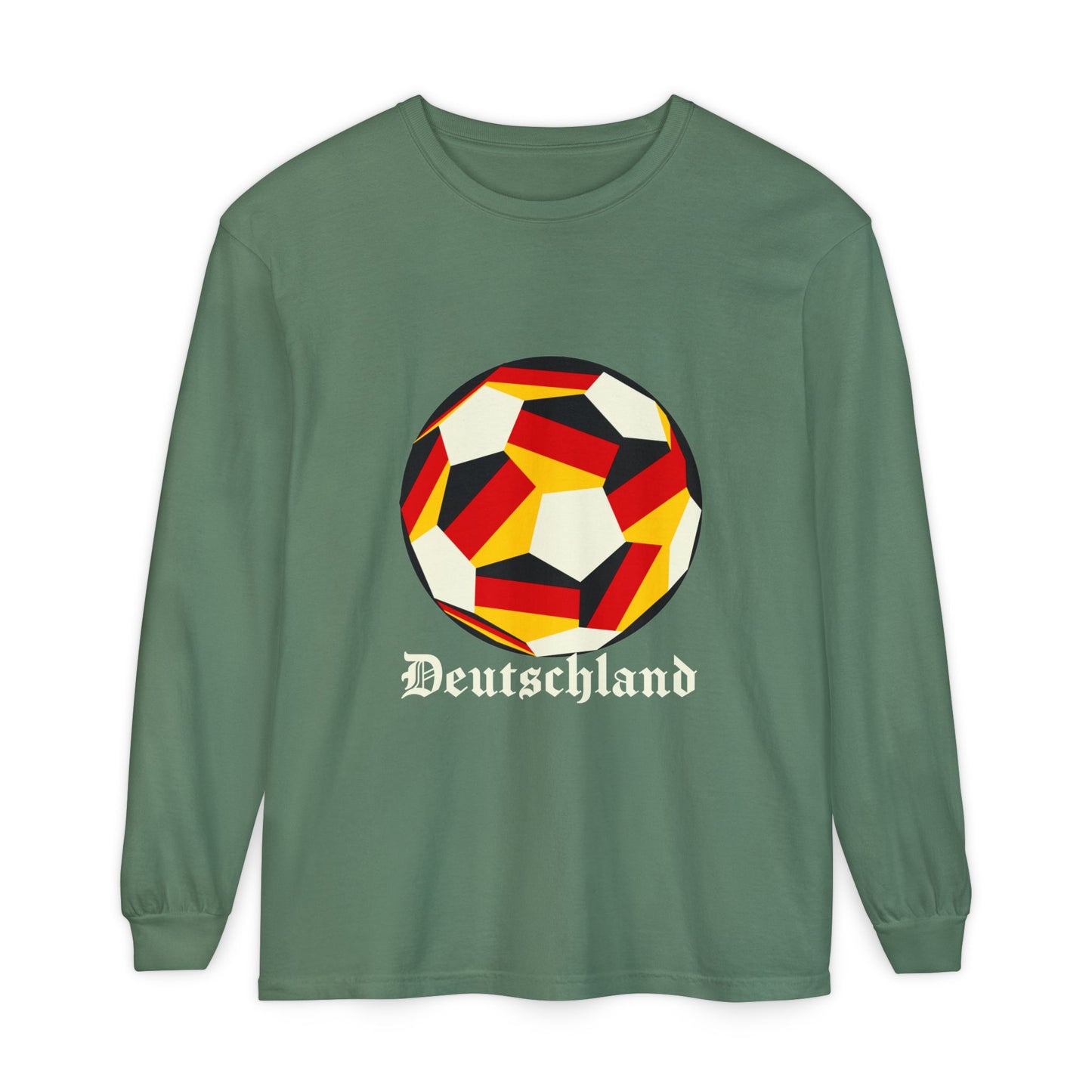 Germany Fan Specialty Soccer Ball Design Long Sleeve
