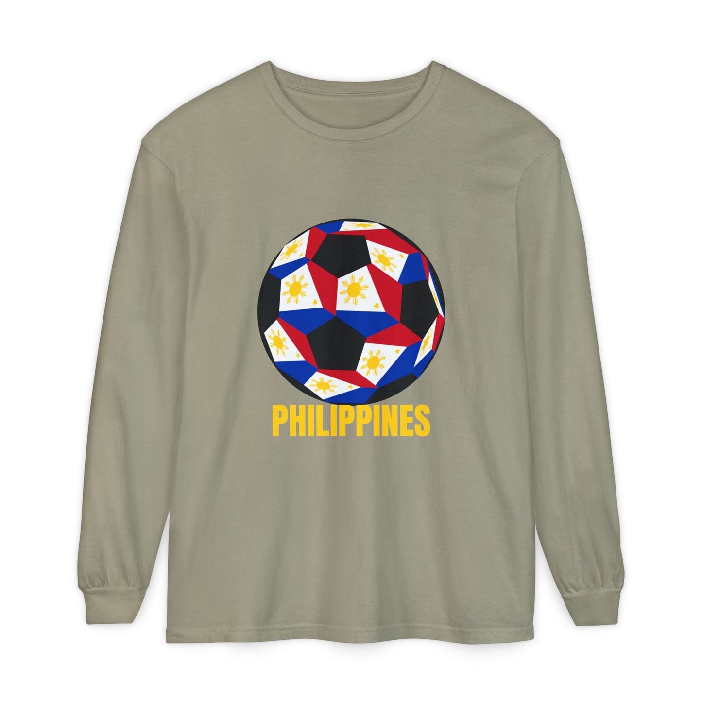 Philippines Fan Specialty Soccer Ball Design Long Sleeve