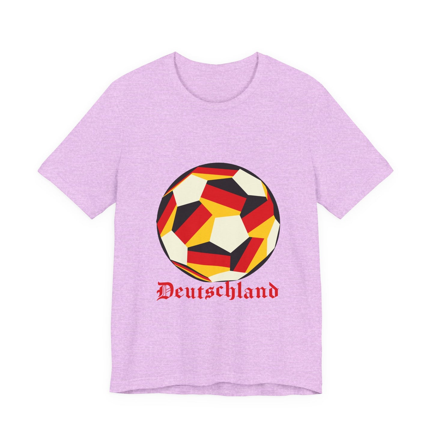 Deutschland Fan Specialty Soccer Ball Design T Shirt