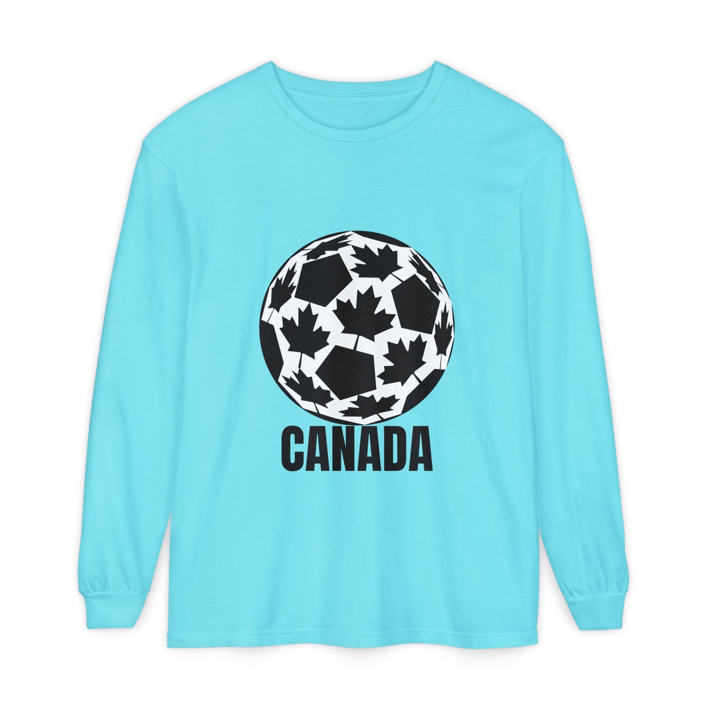 Canada Fan Specialty Soccer Ball Design Long Sleeve