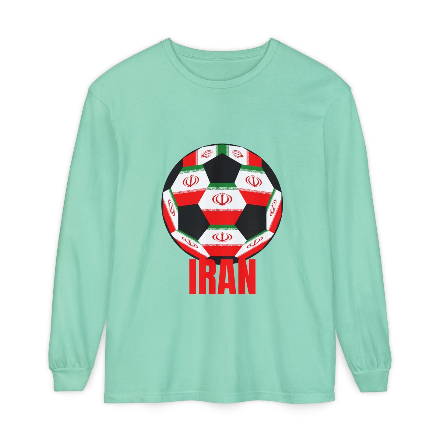 Iran Fan Specialty Soccer Ball Design Long Sleeve
