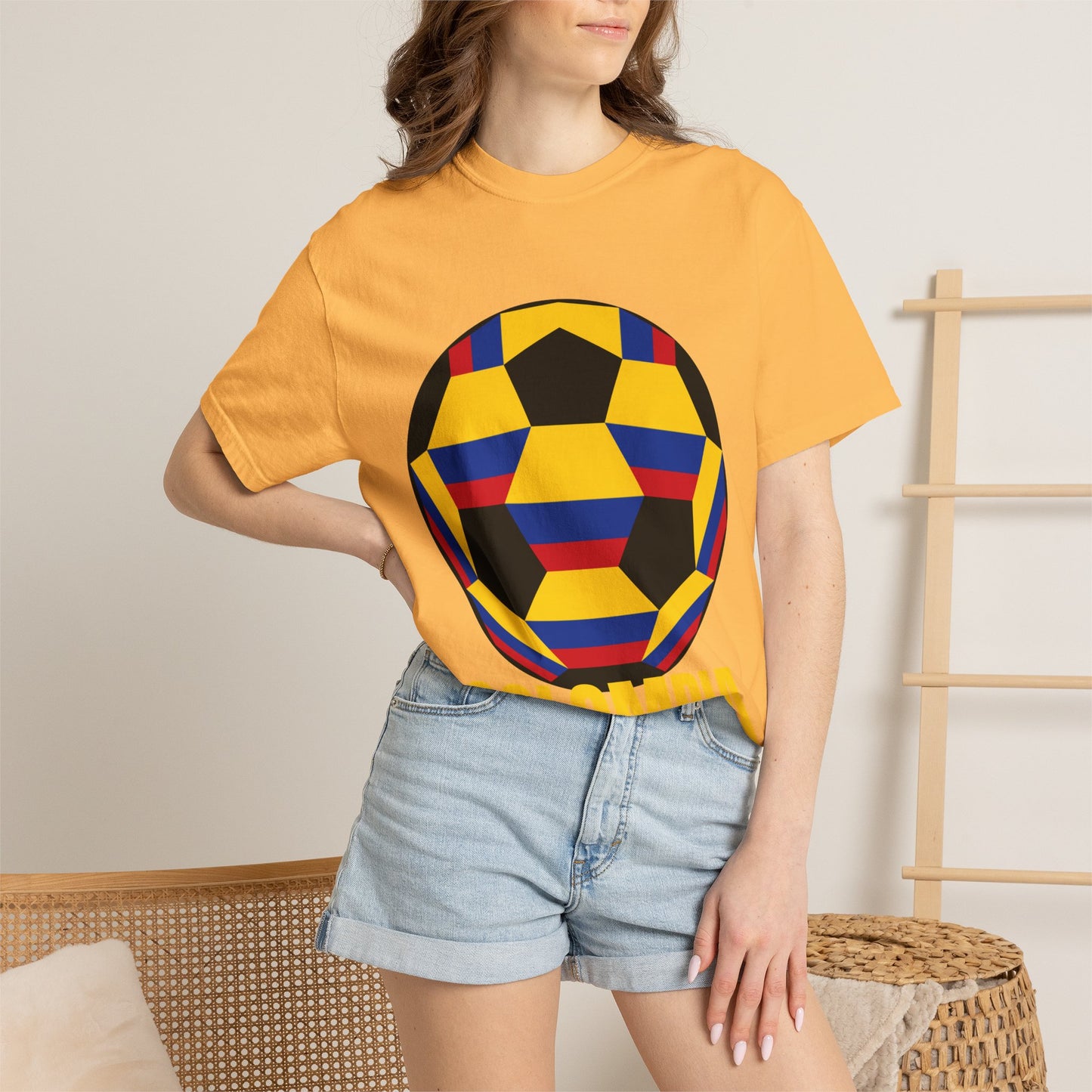 Columbia Fan Specialty Soccer Ball Design T Shirt