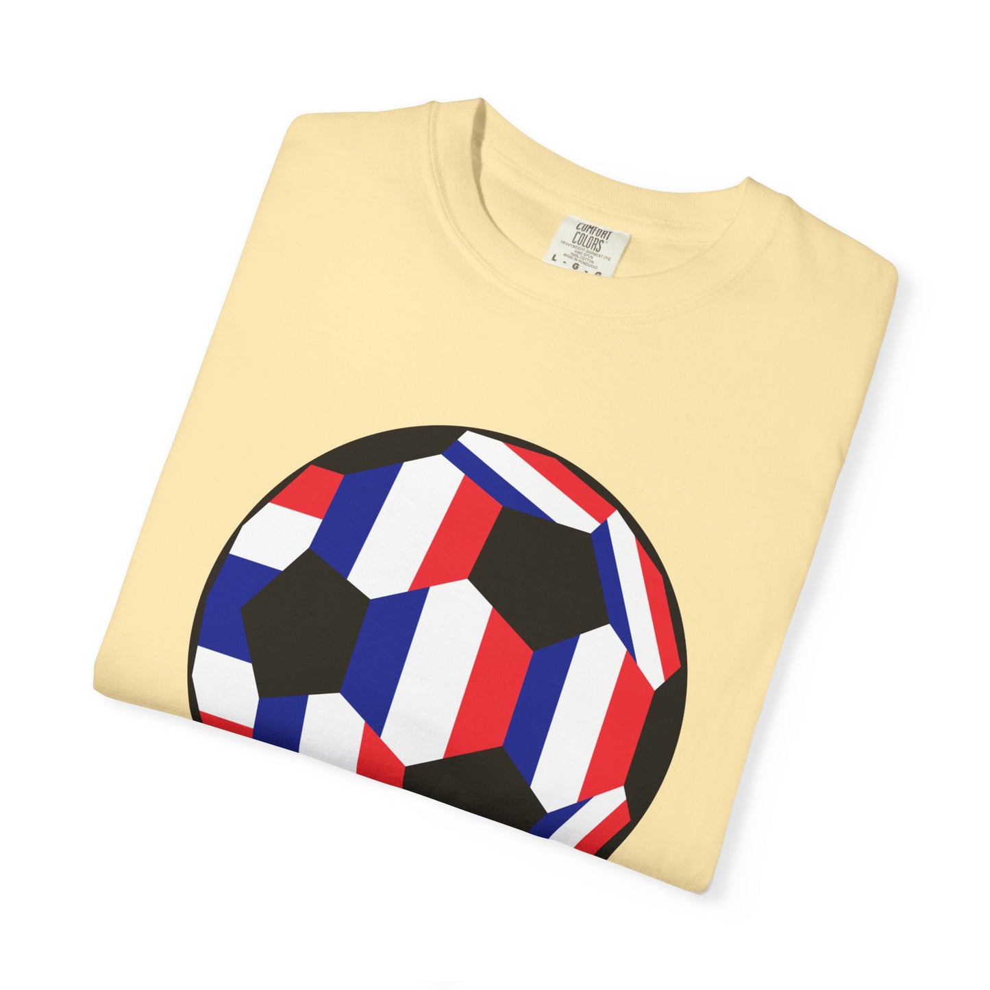 FRANÇAIS Fan Specialty Soccer Ball Design T Shirt