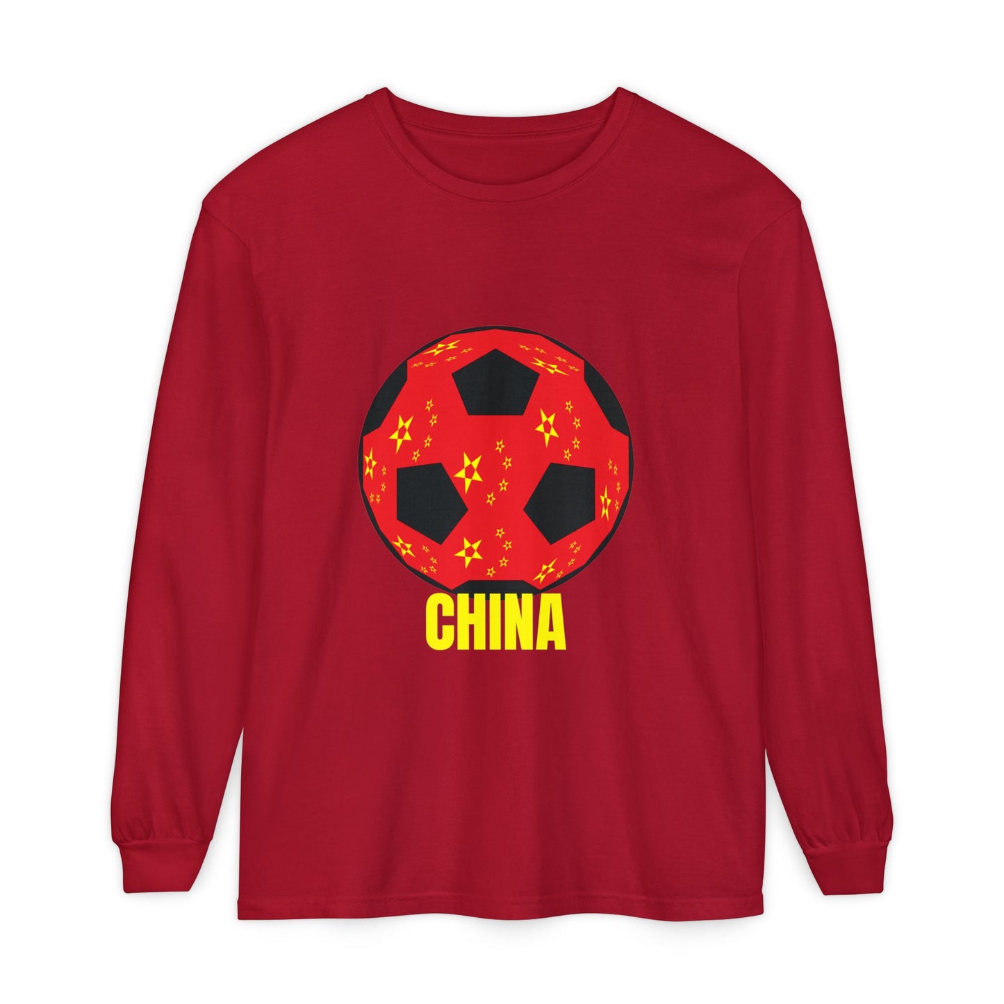 China Fan Specialty Soccer Ball Design Long Sleeve
