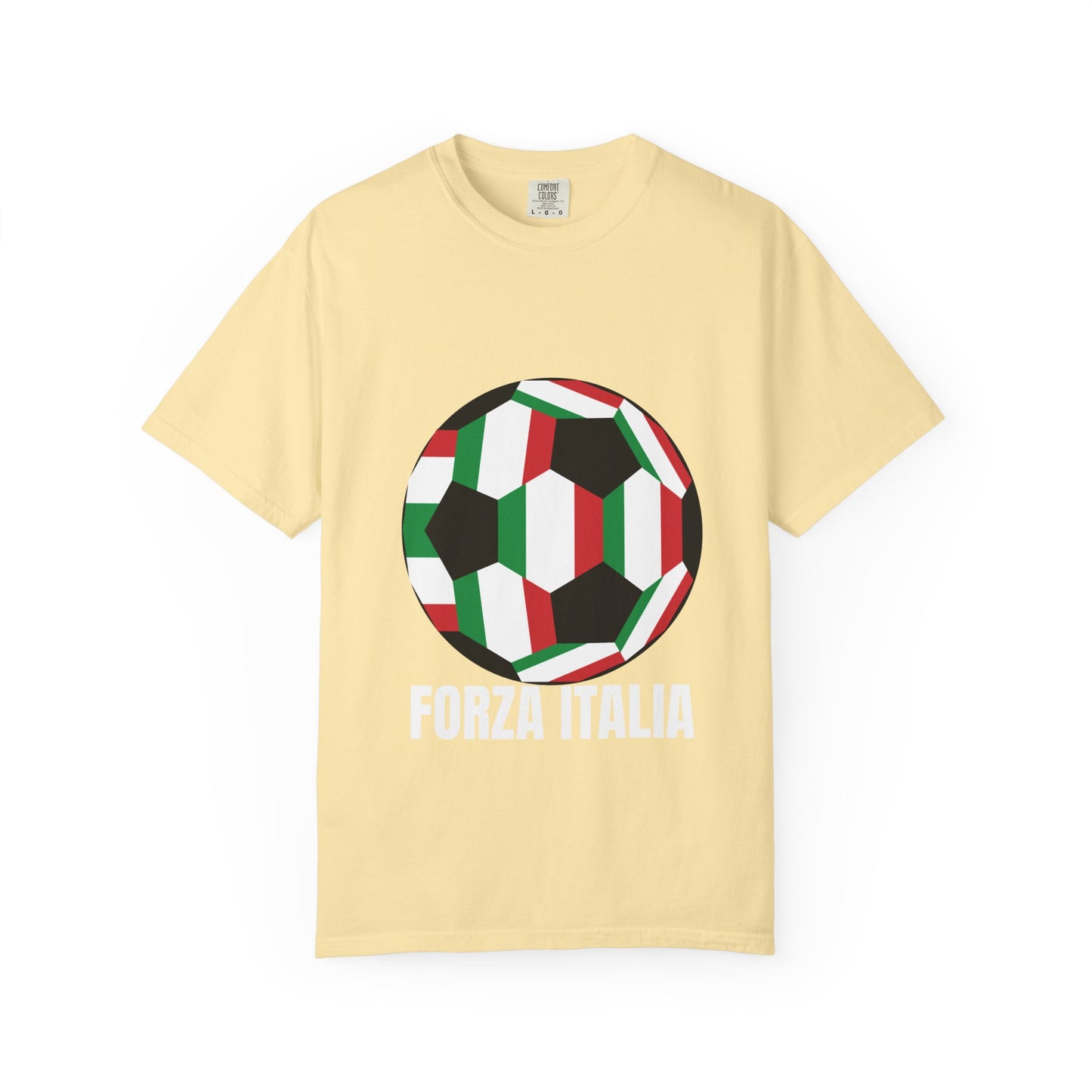 Forza Italia Fan Specialty Soccer Ball Design T Shirt