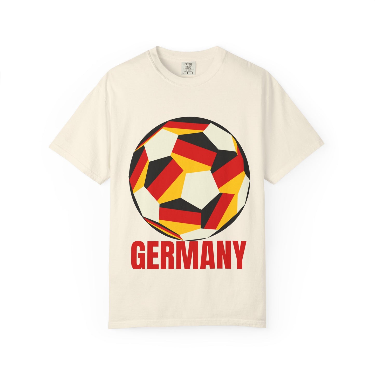 Germany Fan Specialty Soccer Ball Design T Shirt
