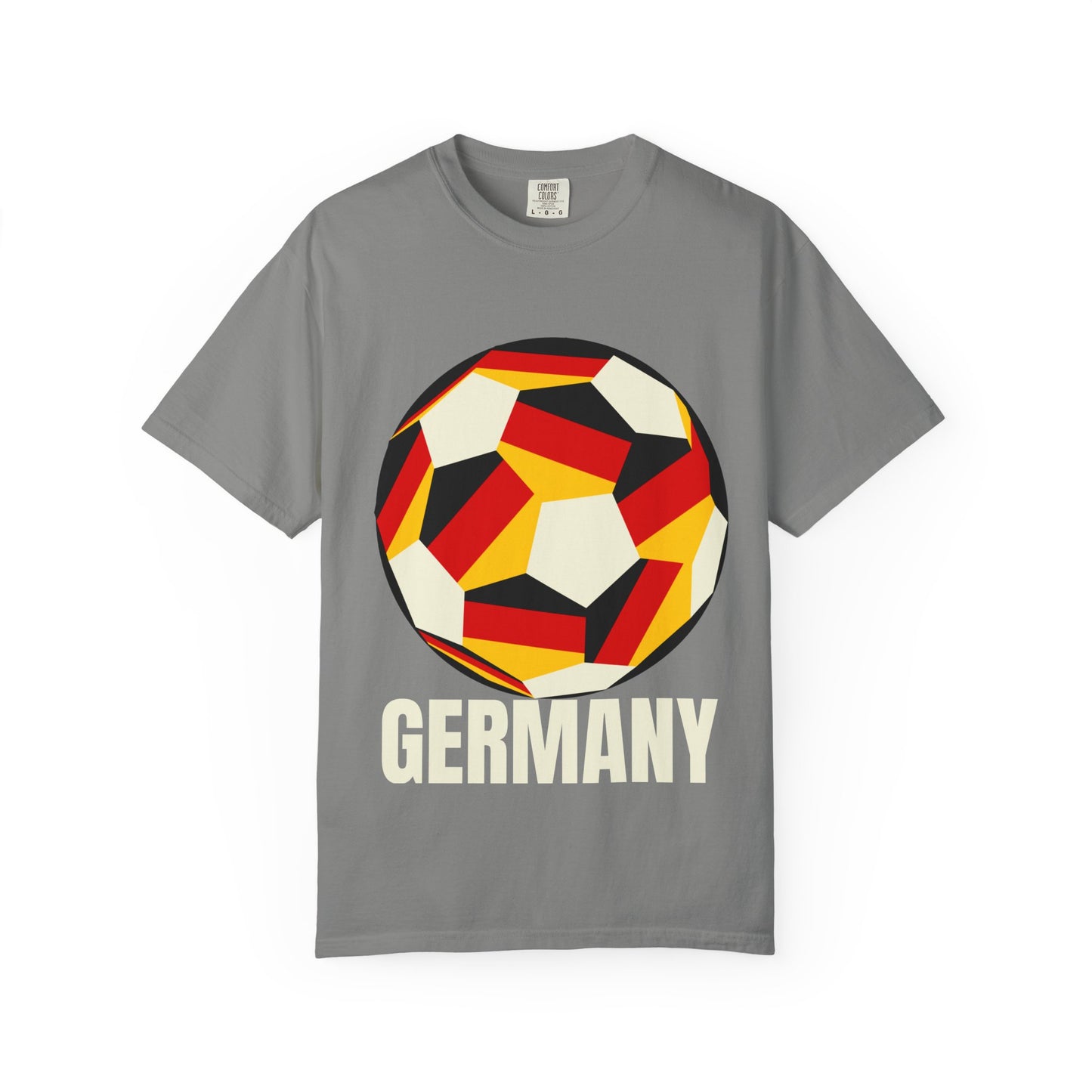 Germany Fan Specialty Soccer Ball Design T Shirt