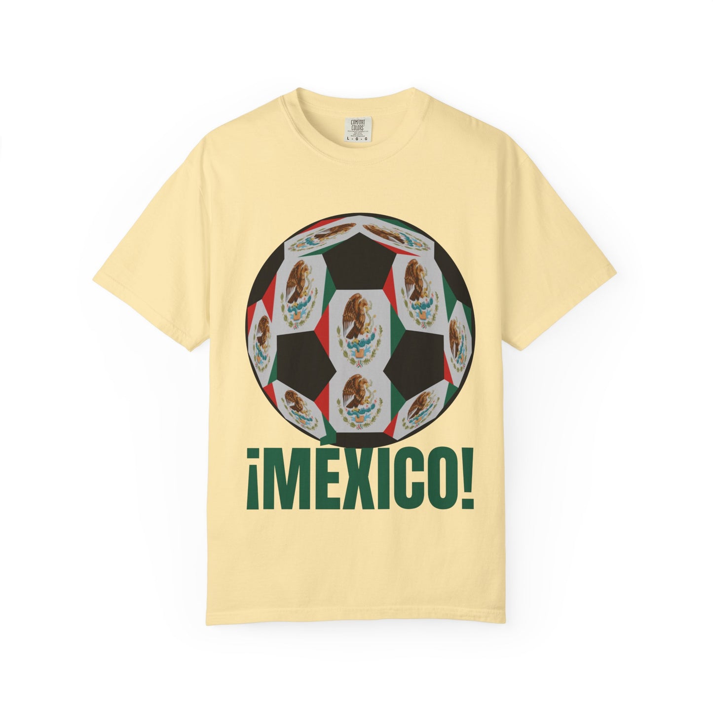 ¡MEXICO!  Fan Specialty Soccer Ball Design T Shirt